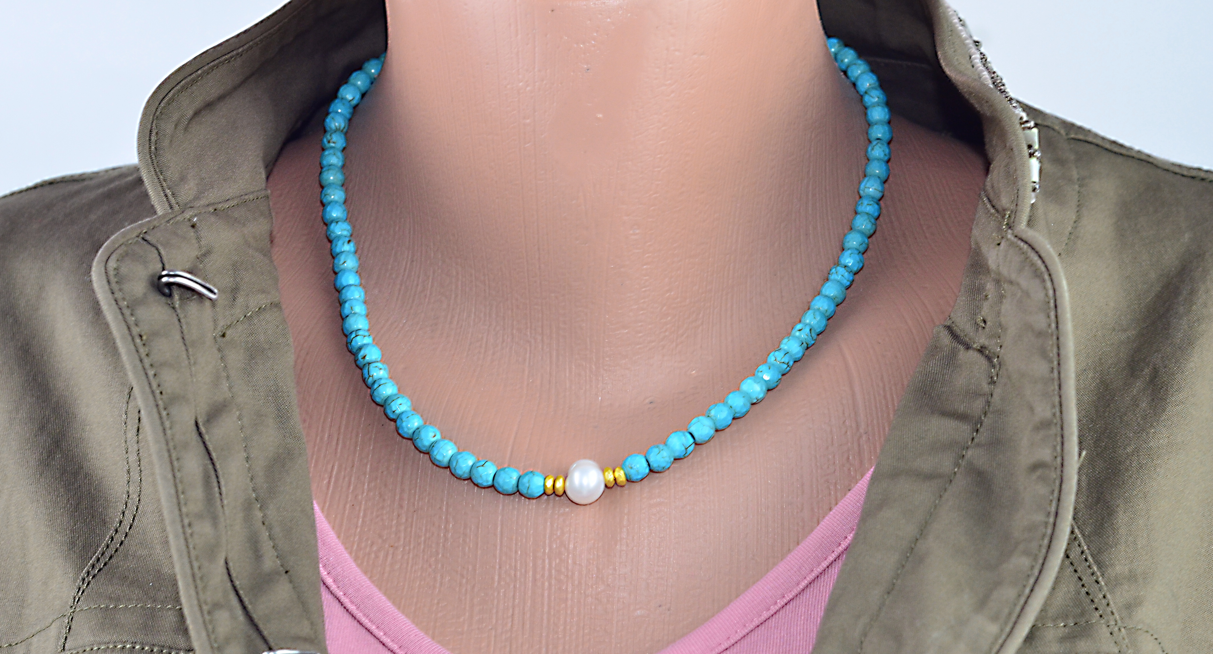 Naszyjnik z jadeitem - nr kat. 319