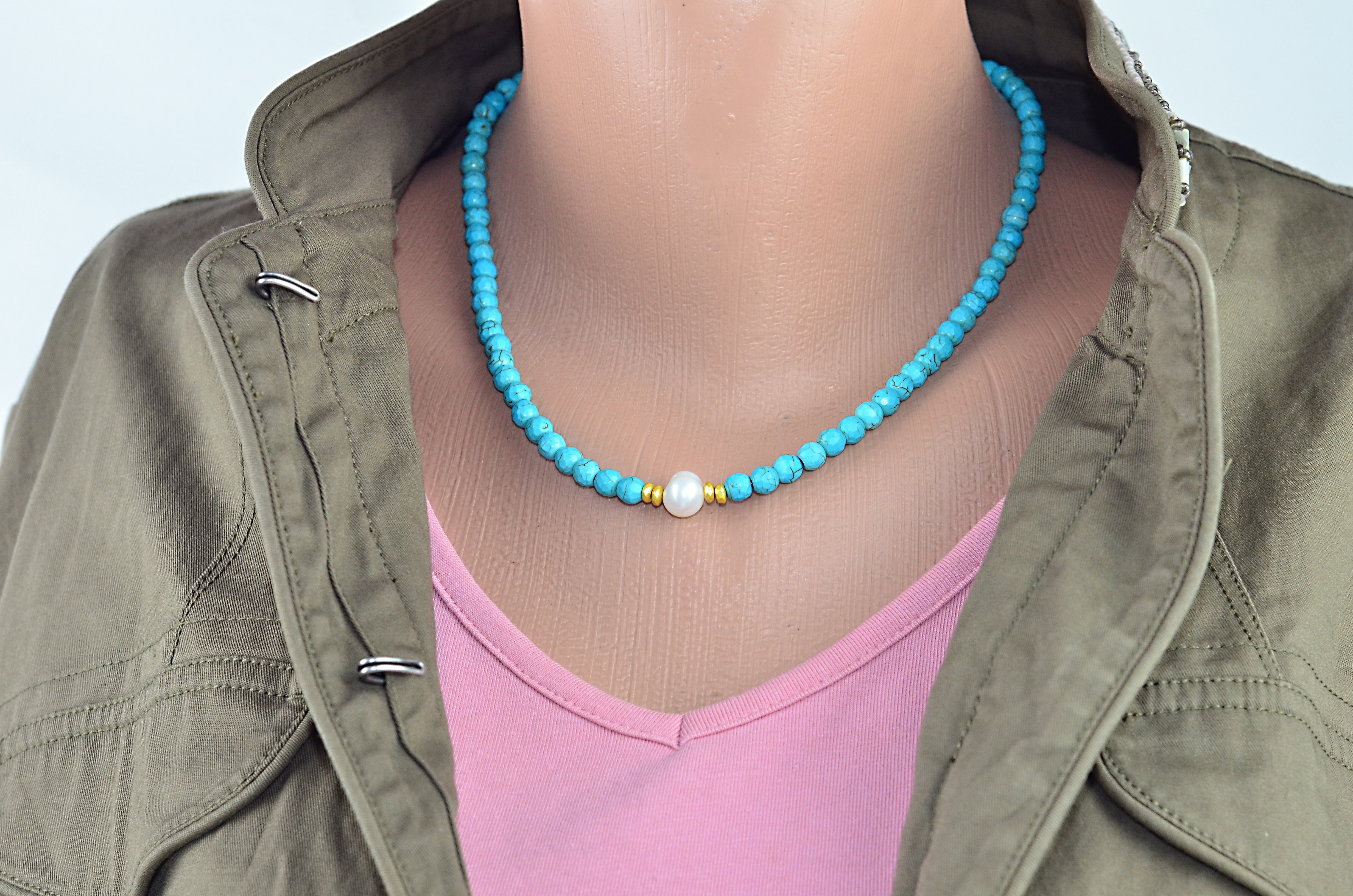 Naszyjnik z jadeitem - nr kat. 319