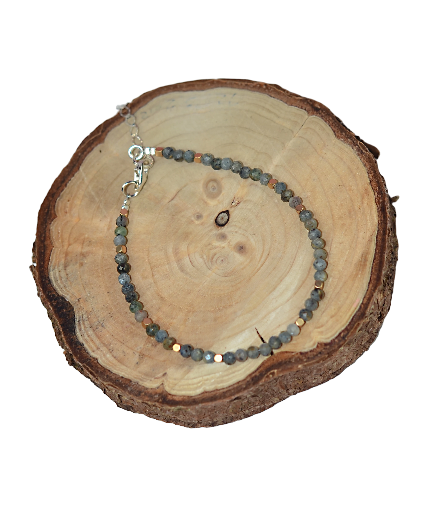 Naszyjnik oraz bransoletka z Kianitem - nr kat. 305 i 305a