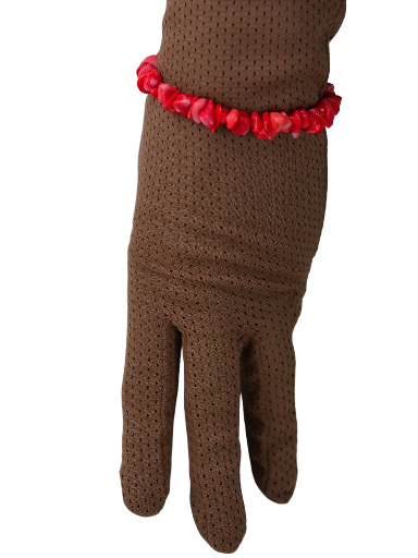 Naszyjnik oraz bransoletka z koralem - nr kat. 296 i 296a