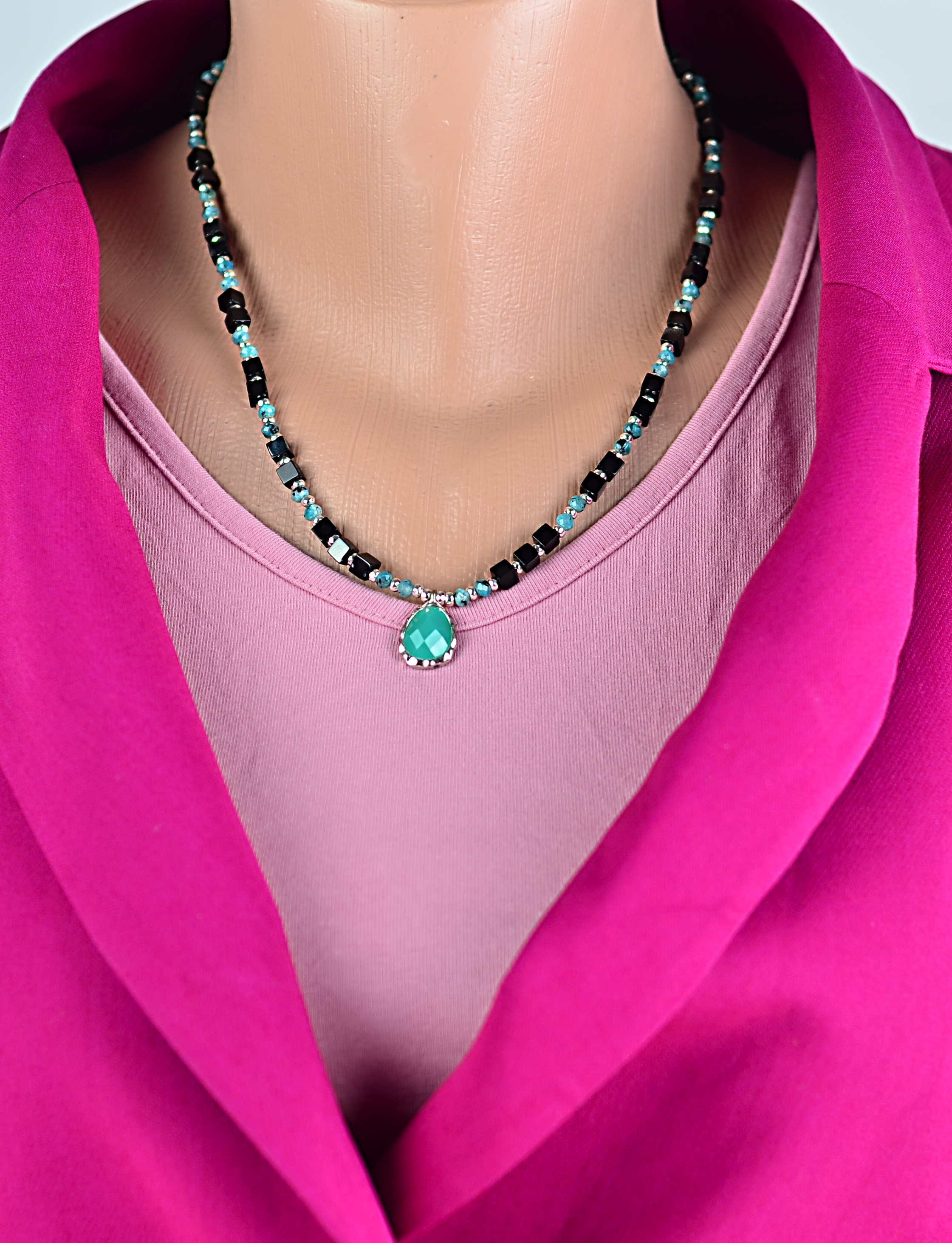 Naszyjnik z onyksem - nr kat. 275