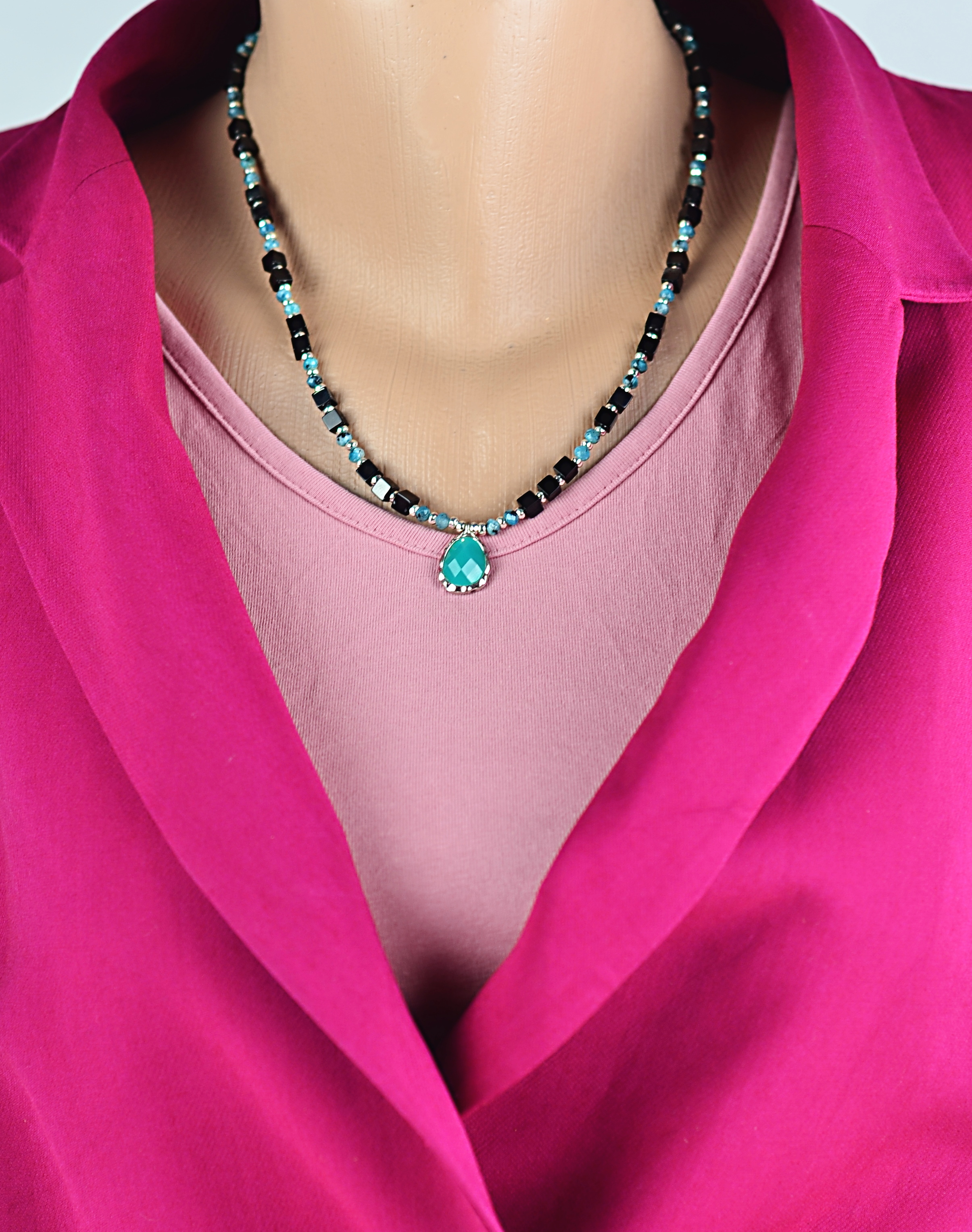 Naszyjnik z onyksem - nr kat. 275