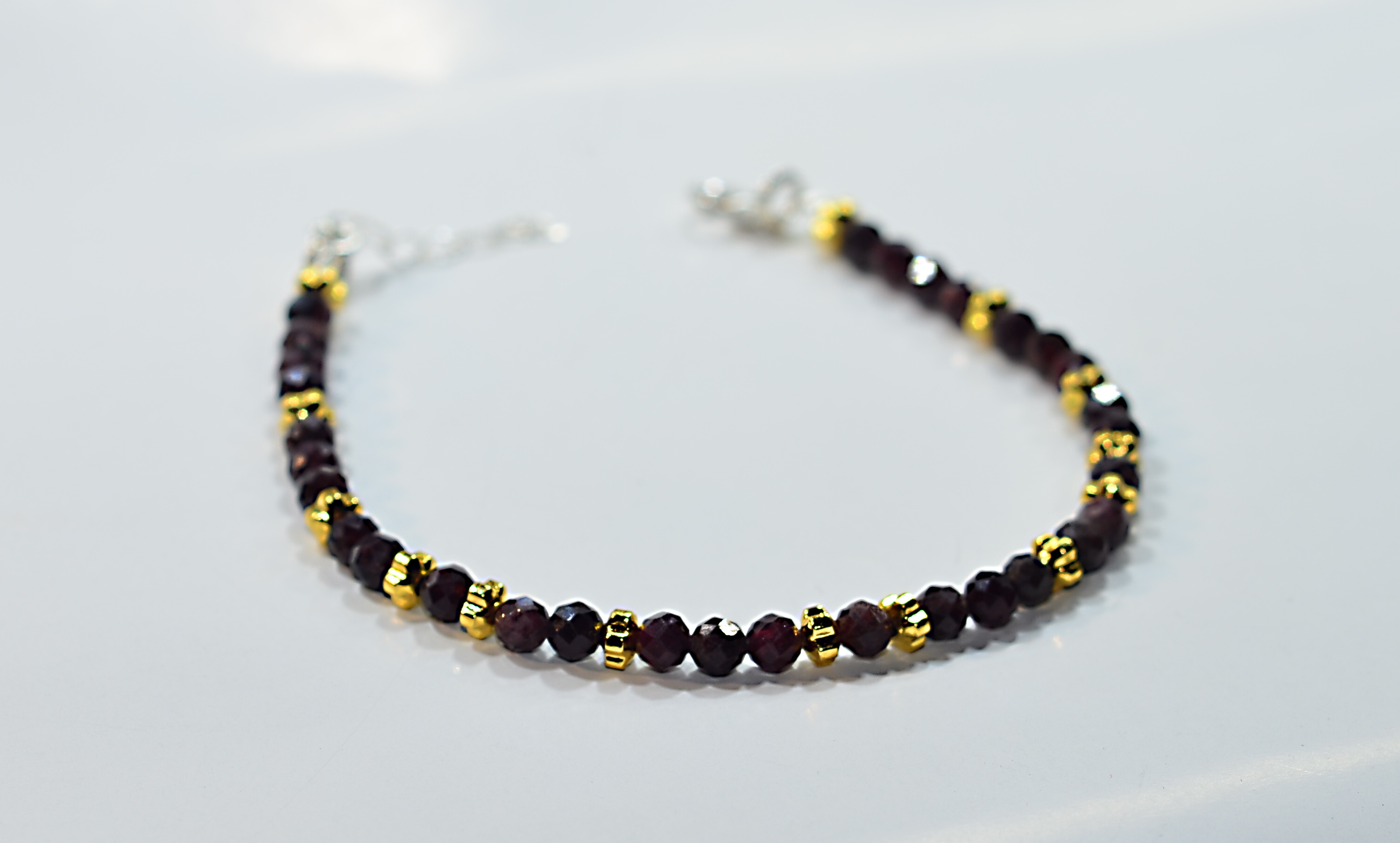 Bransoletka z granatem - nr kat. 265a