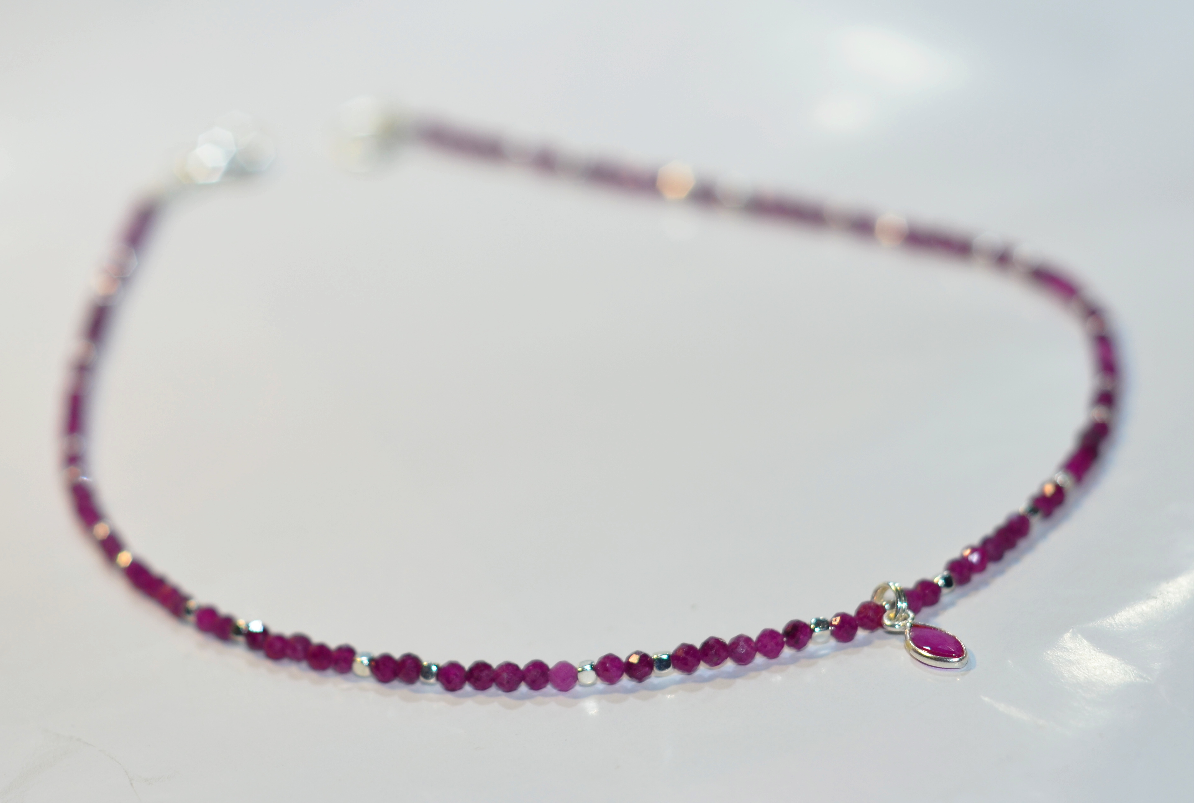 Naszyjnik z rubinem - nr kat. 173