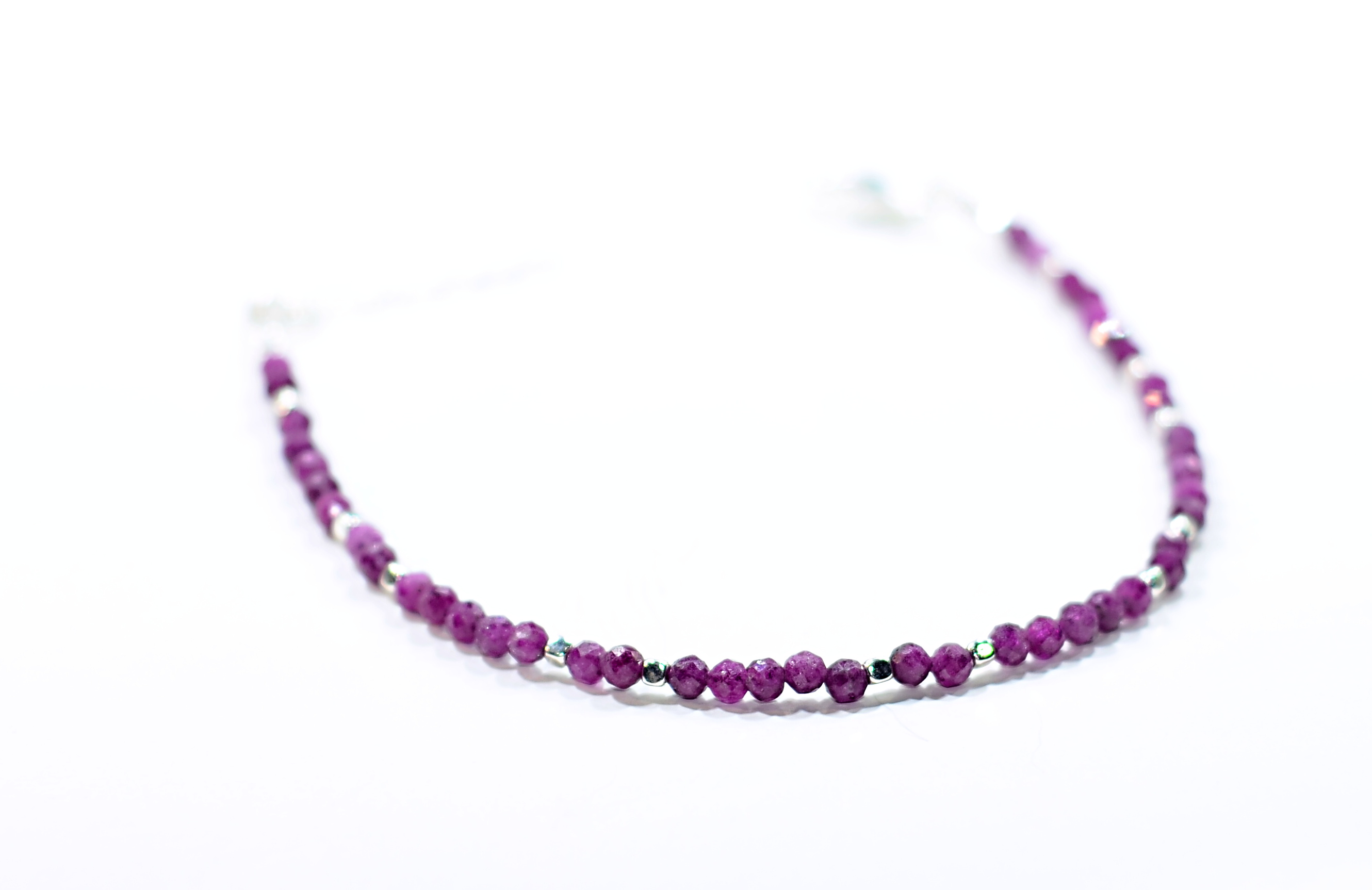 Bransoletka z rubinem - nr kat. 173a