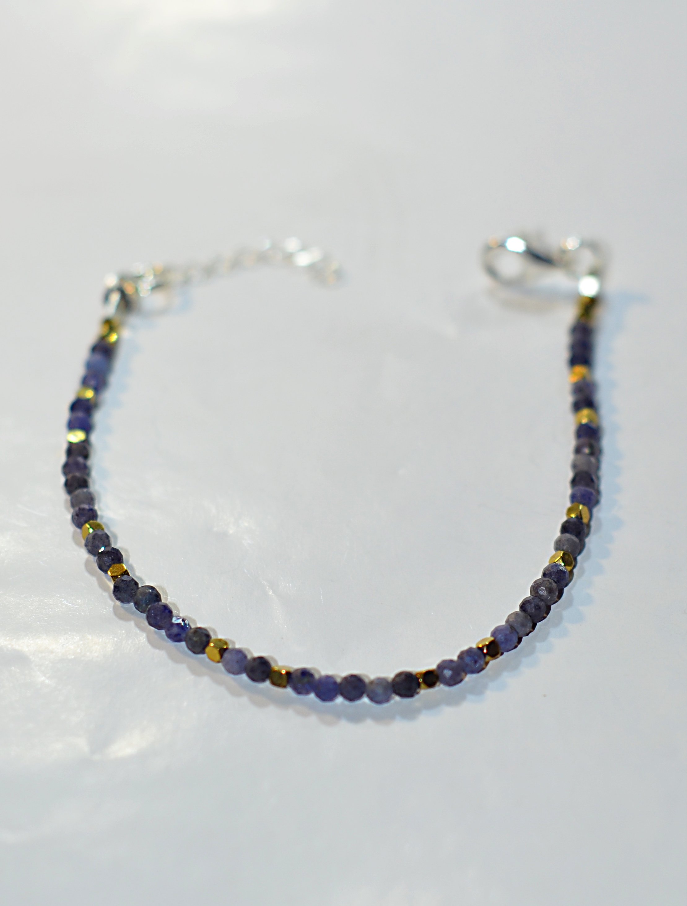 Naszyjnik i bransoletka z szafirem - nr kat. 174, 174a