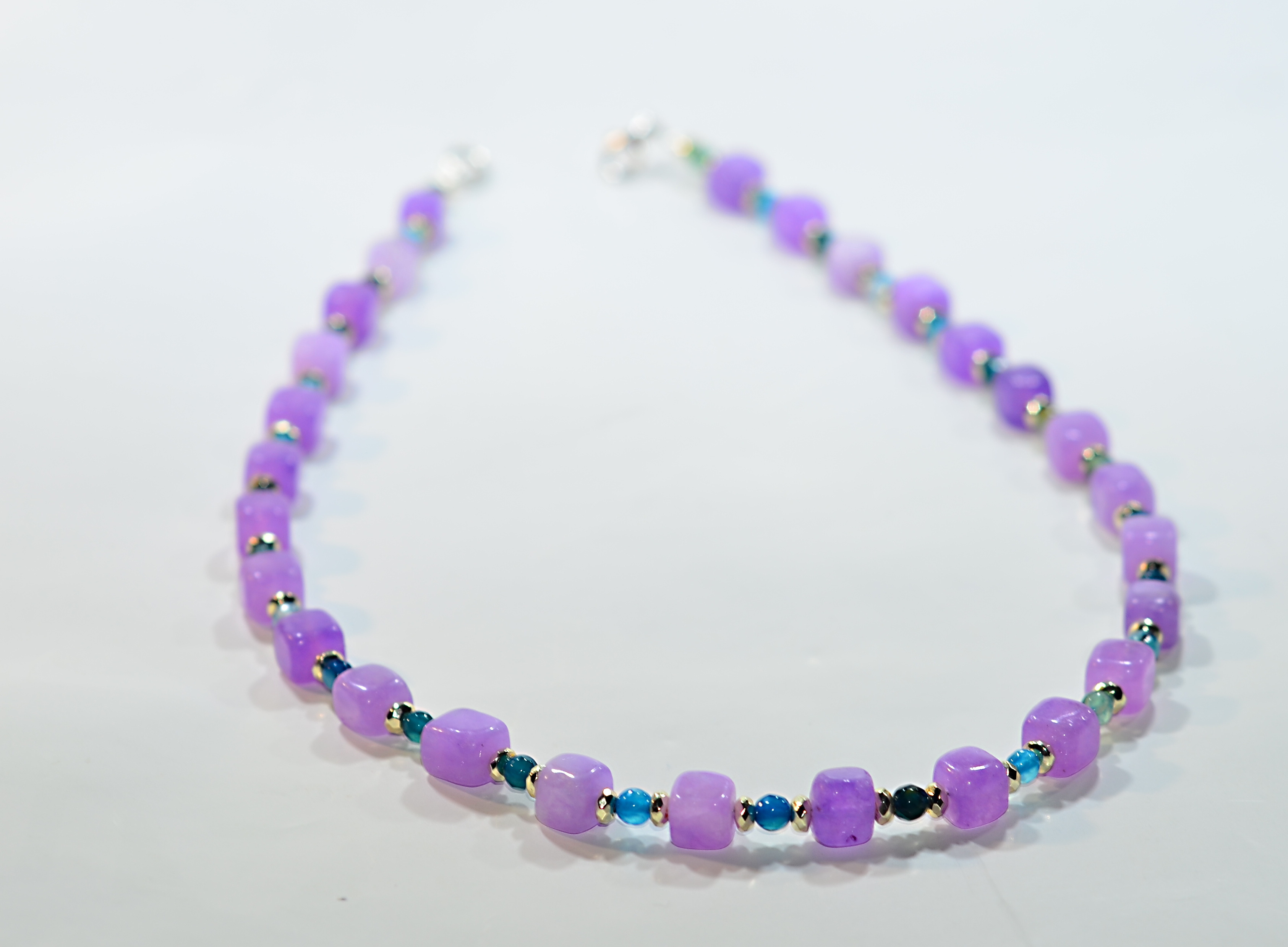 Naszyjnik i bransoletka z ametystem - nr kat. 283, 283a