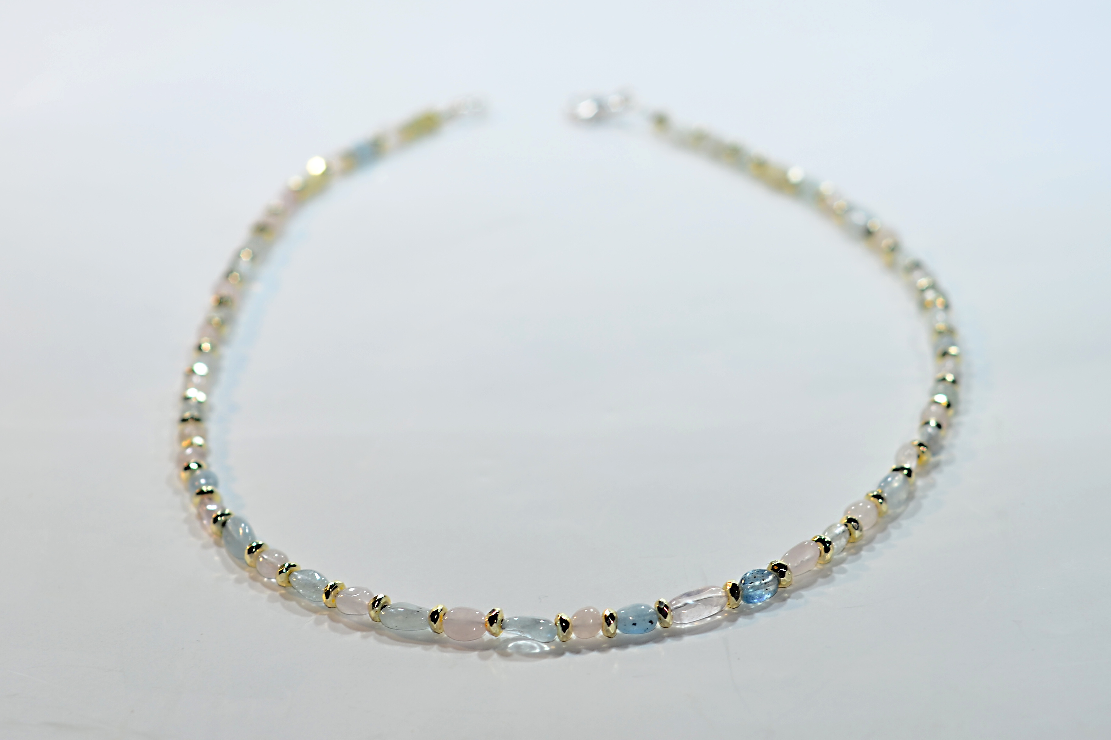 Naszyjnik z morganitem - nr kat. 284a