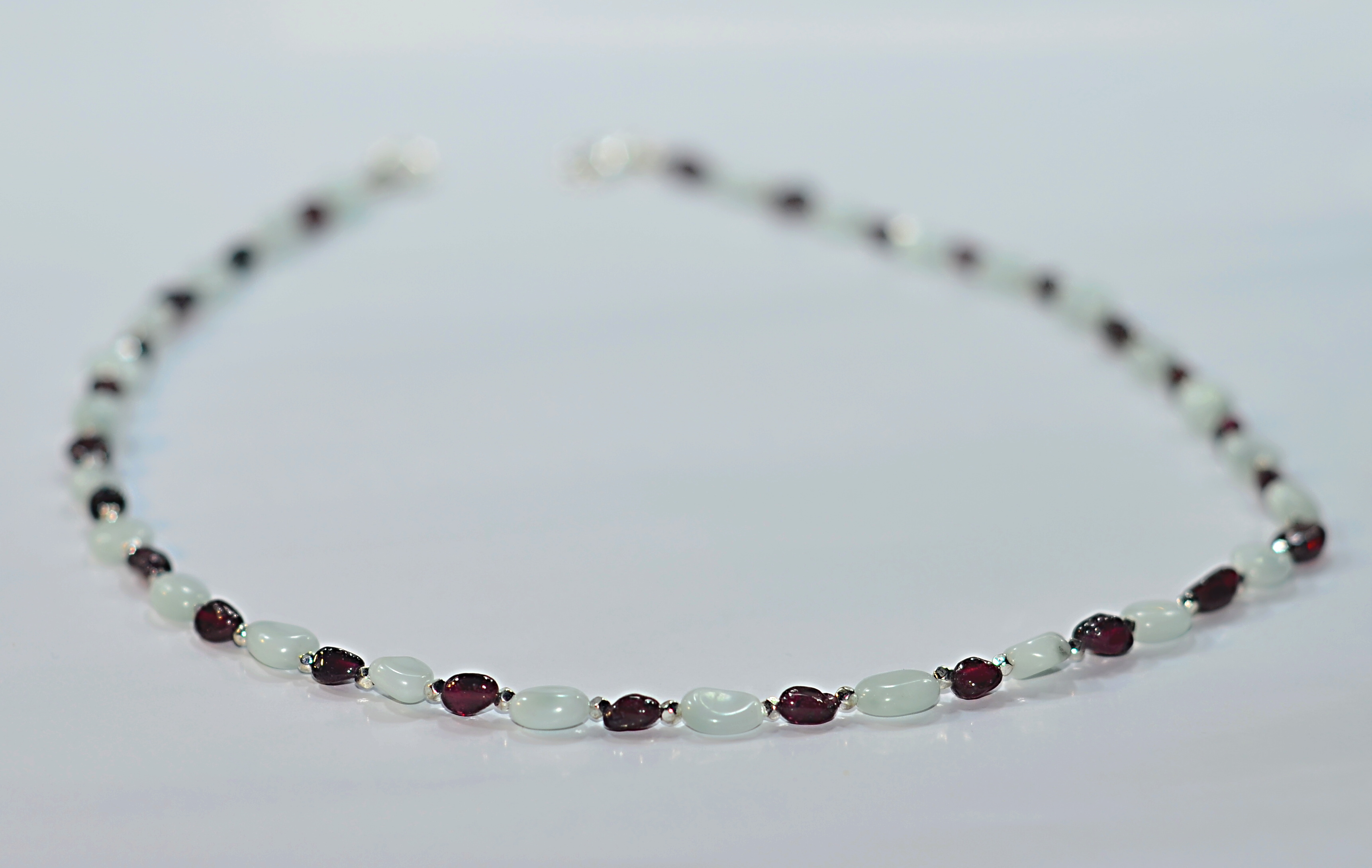 Naszyjnik z angelitem - nr kat. 208