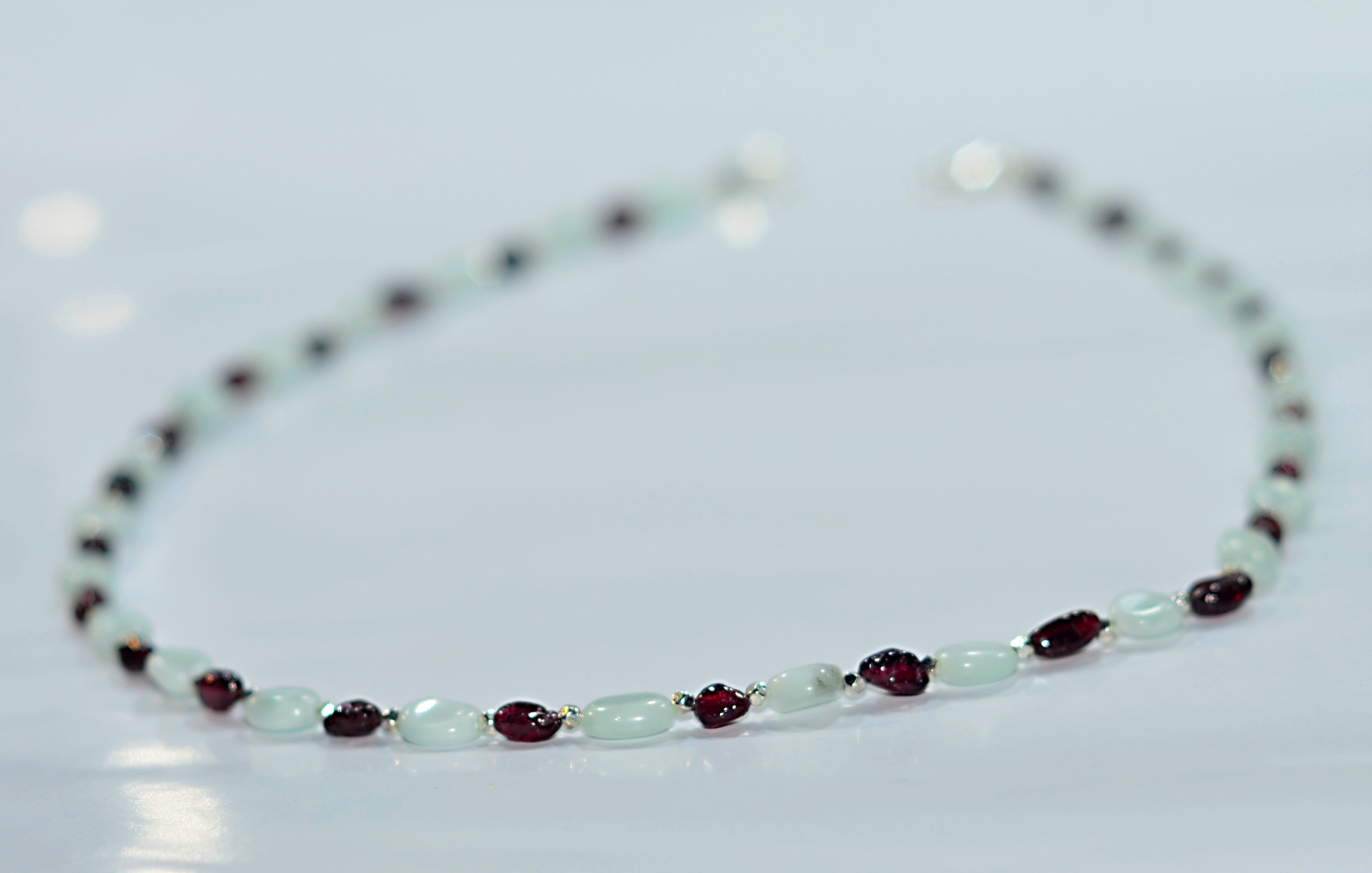 Naszyjnik z angelitem - nr kat. 208