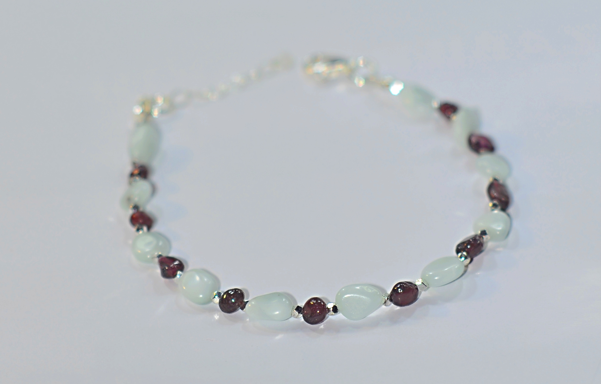 Bransoletka z angelitem - nr kat. 208a