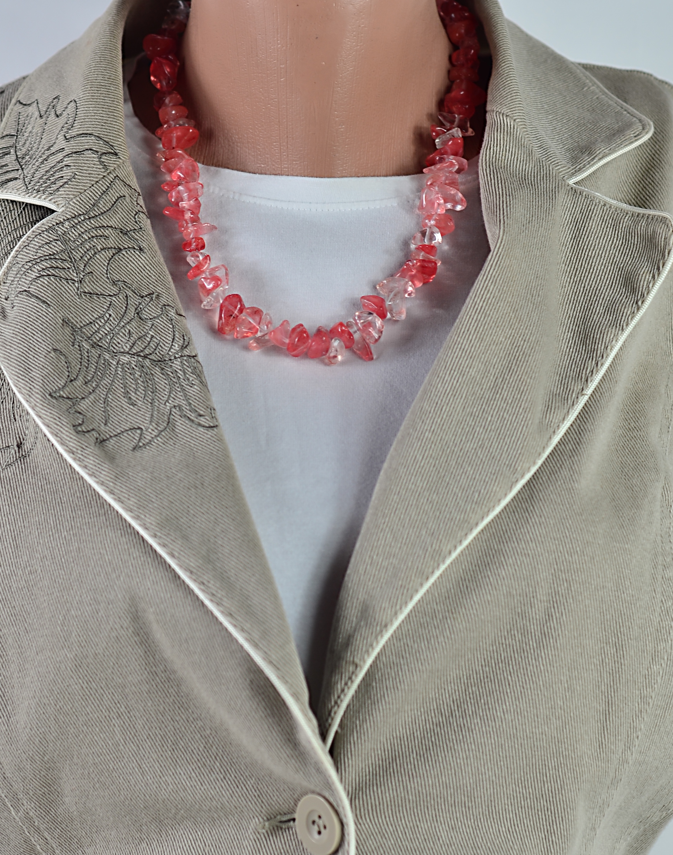 Naszyjnik z kwarcem - nr kat. 269