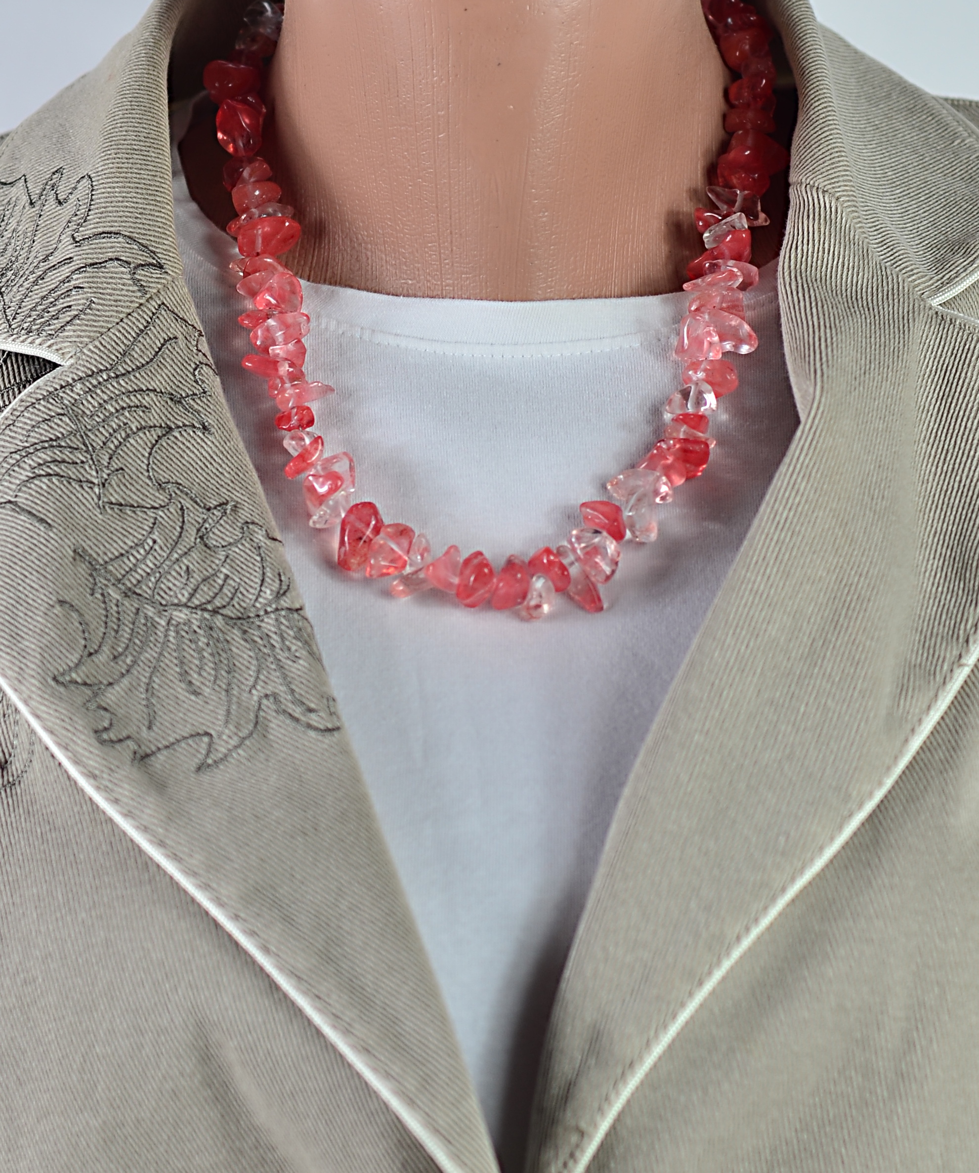 Naszyjnik z kwarcem - nr kat. 269