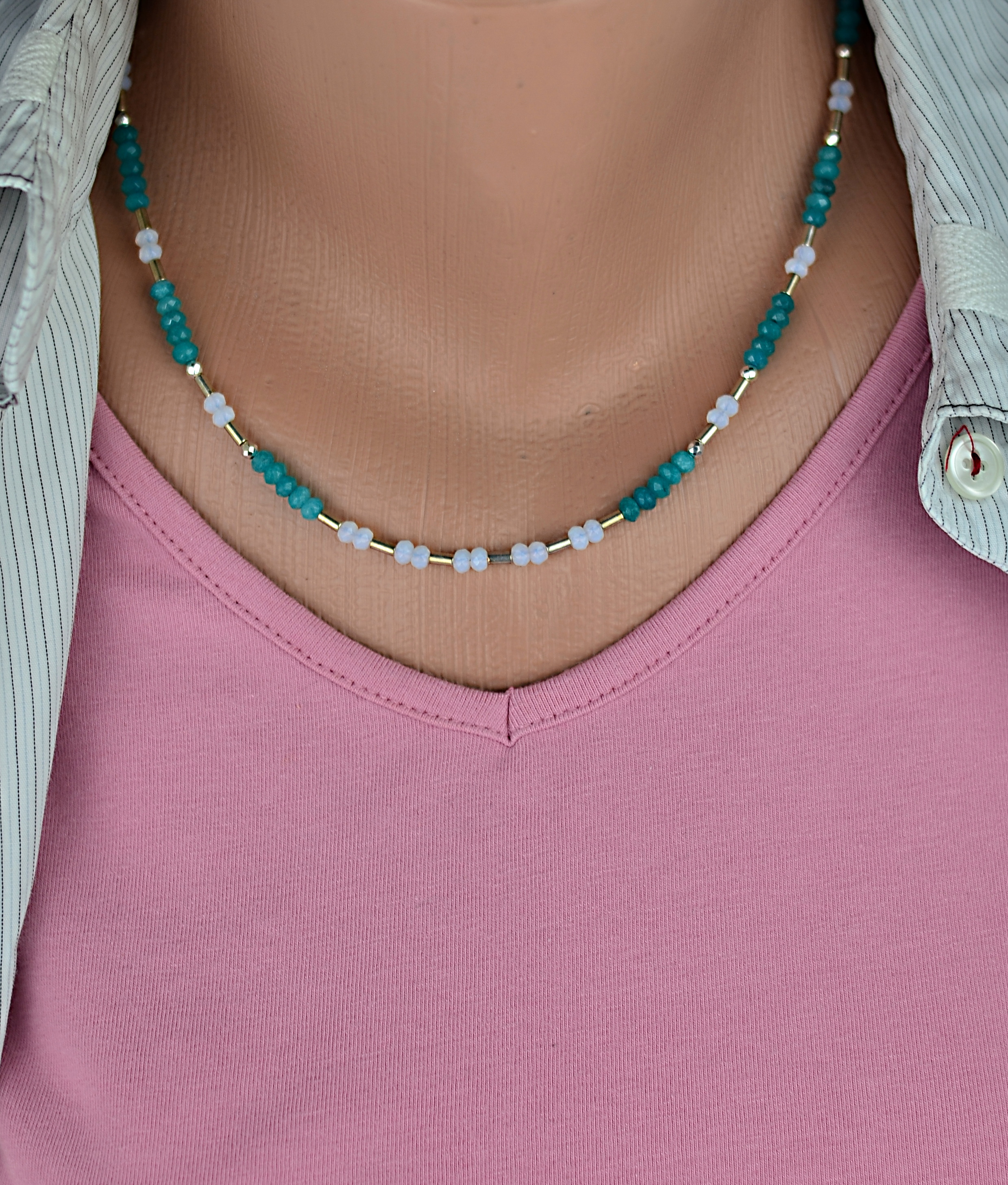 Naszyjnik z jadeitem - nr kat. 249