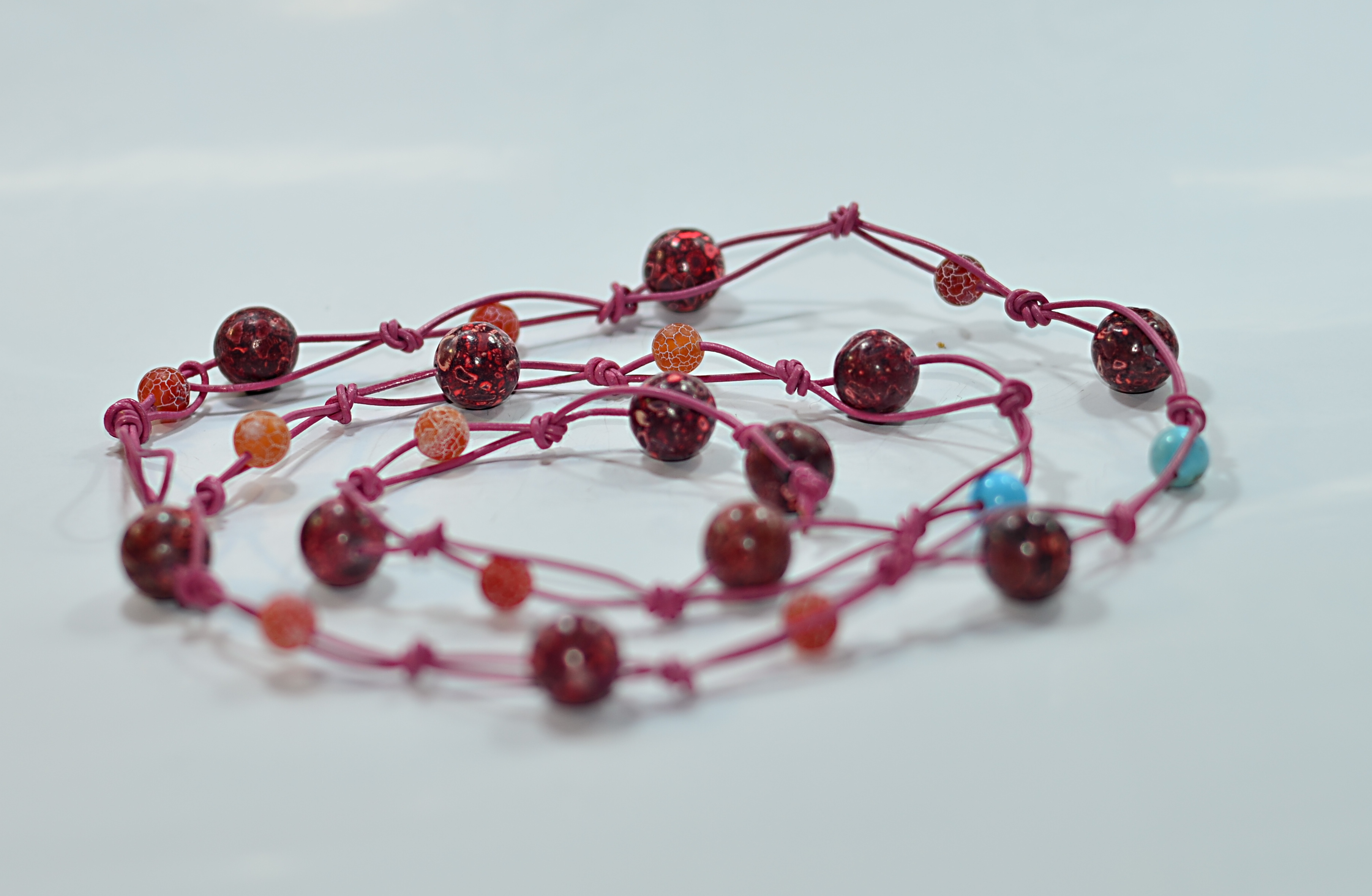 Naszyjnik na rzemieniu - nr kat. 250