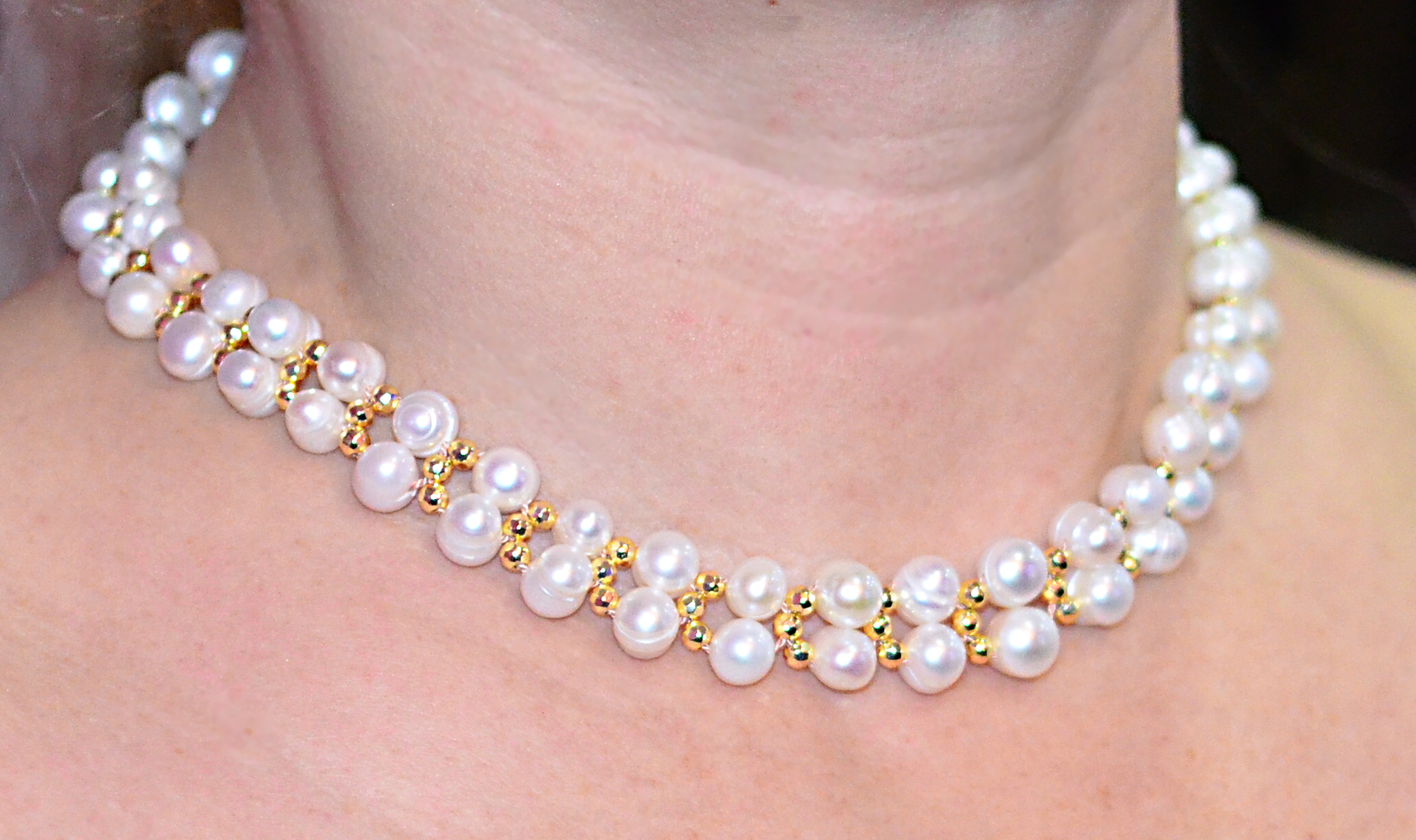 Naszyjnik z perłami - nr kat. 257