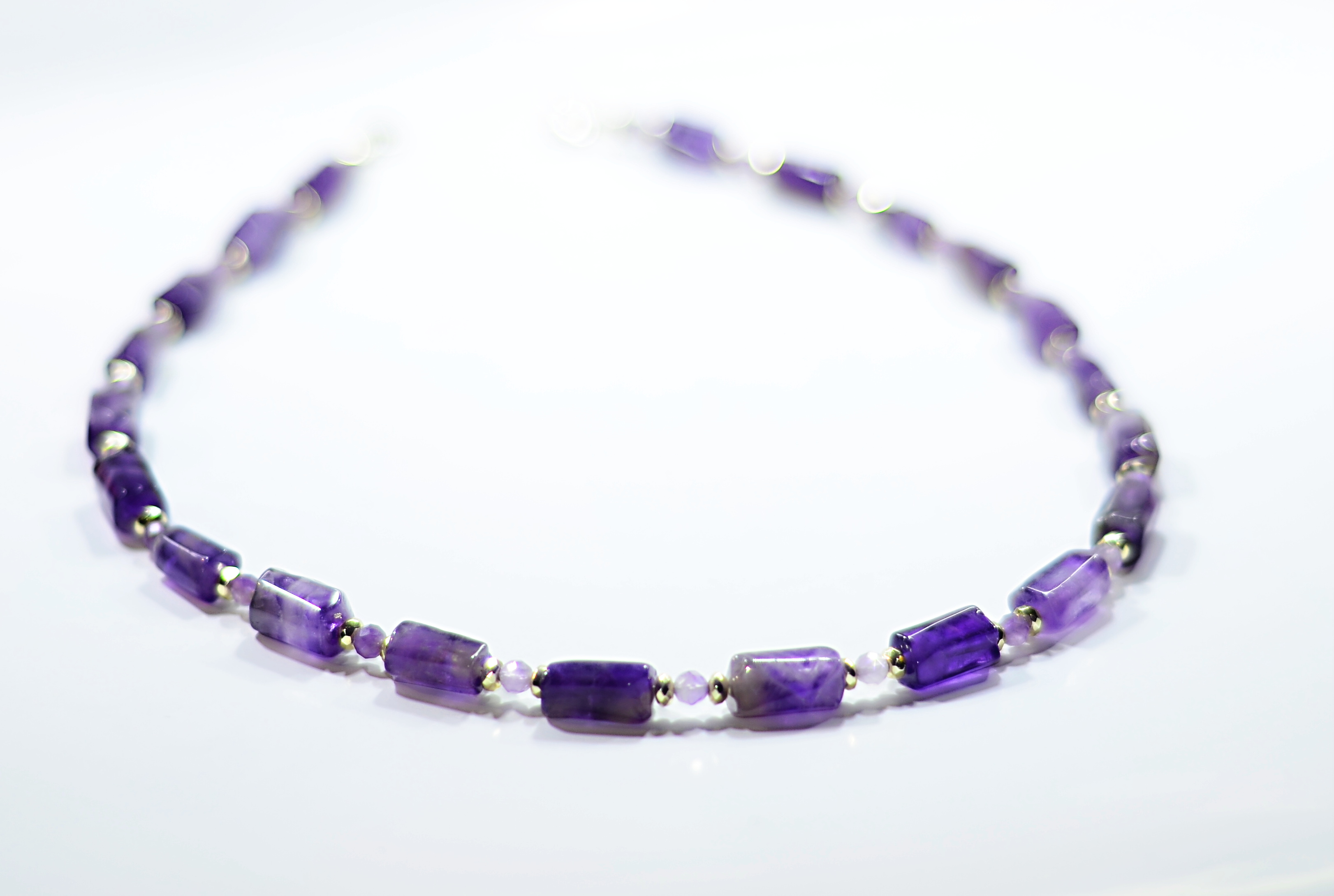 Naszyjnik z ametystem - nr kat. 248