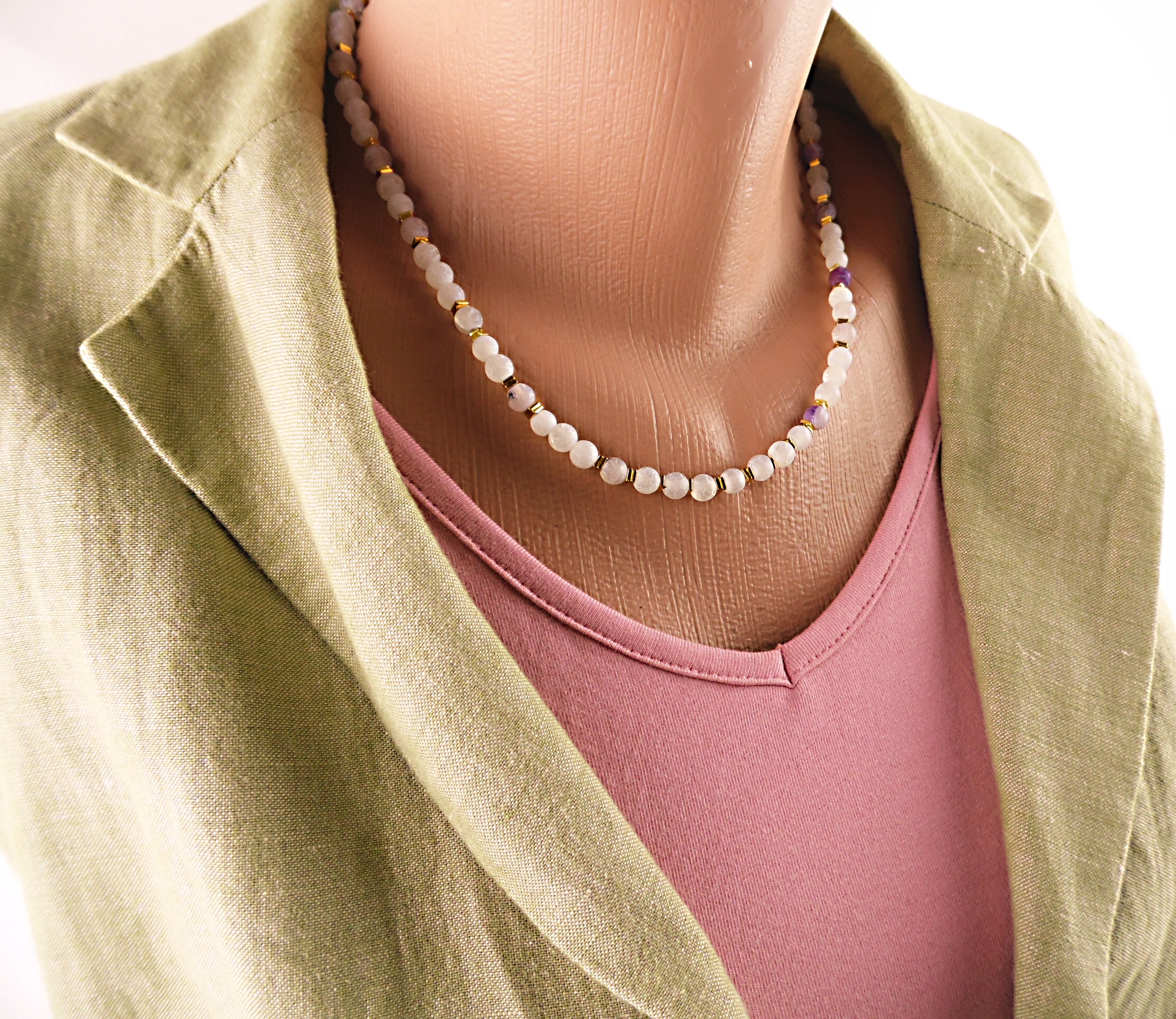 Naszyjnik z agatem - nr kat. 237