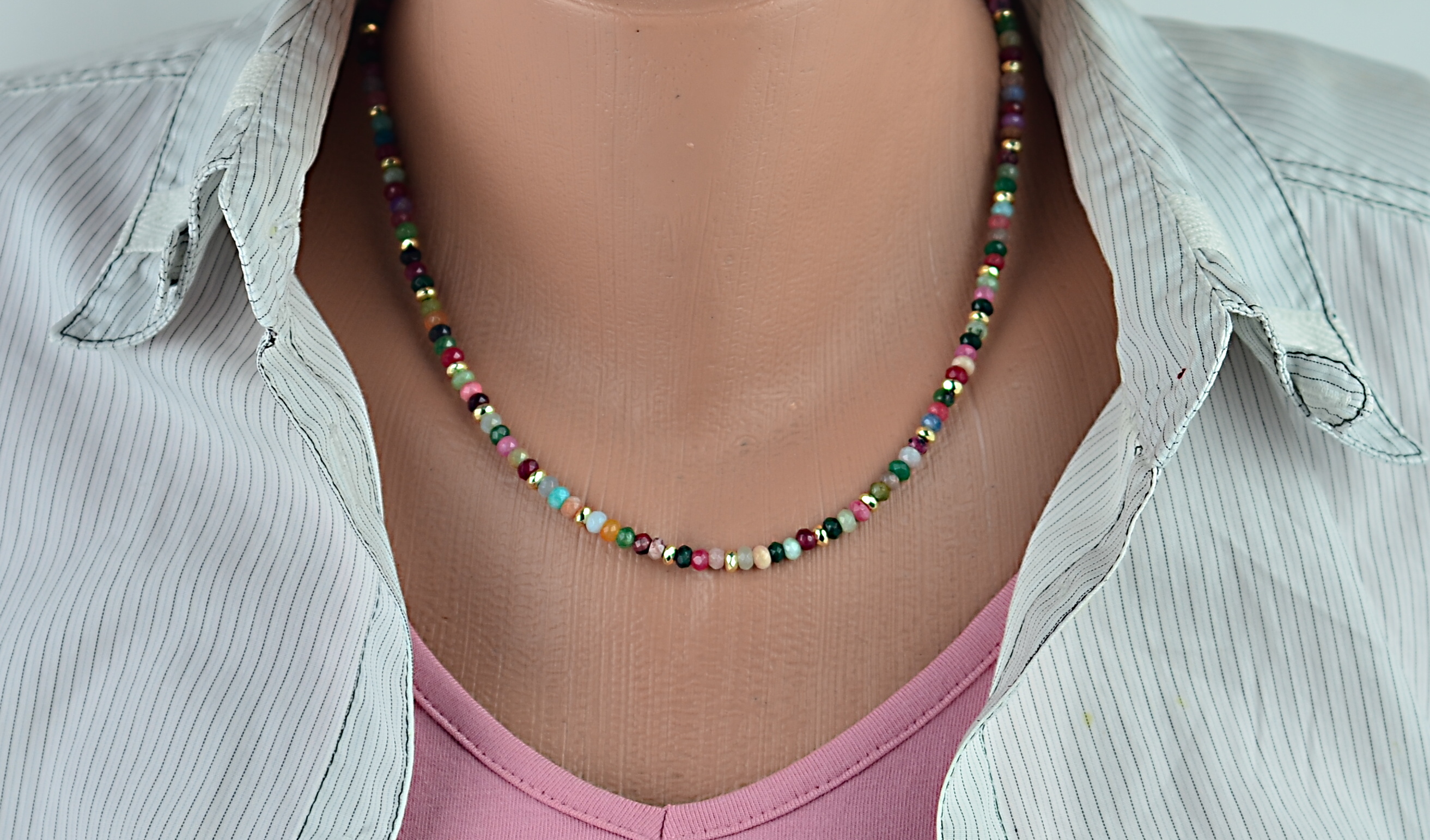 Naszyjnik z jadeitem - nr kat. 235