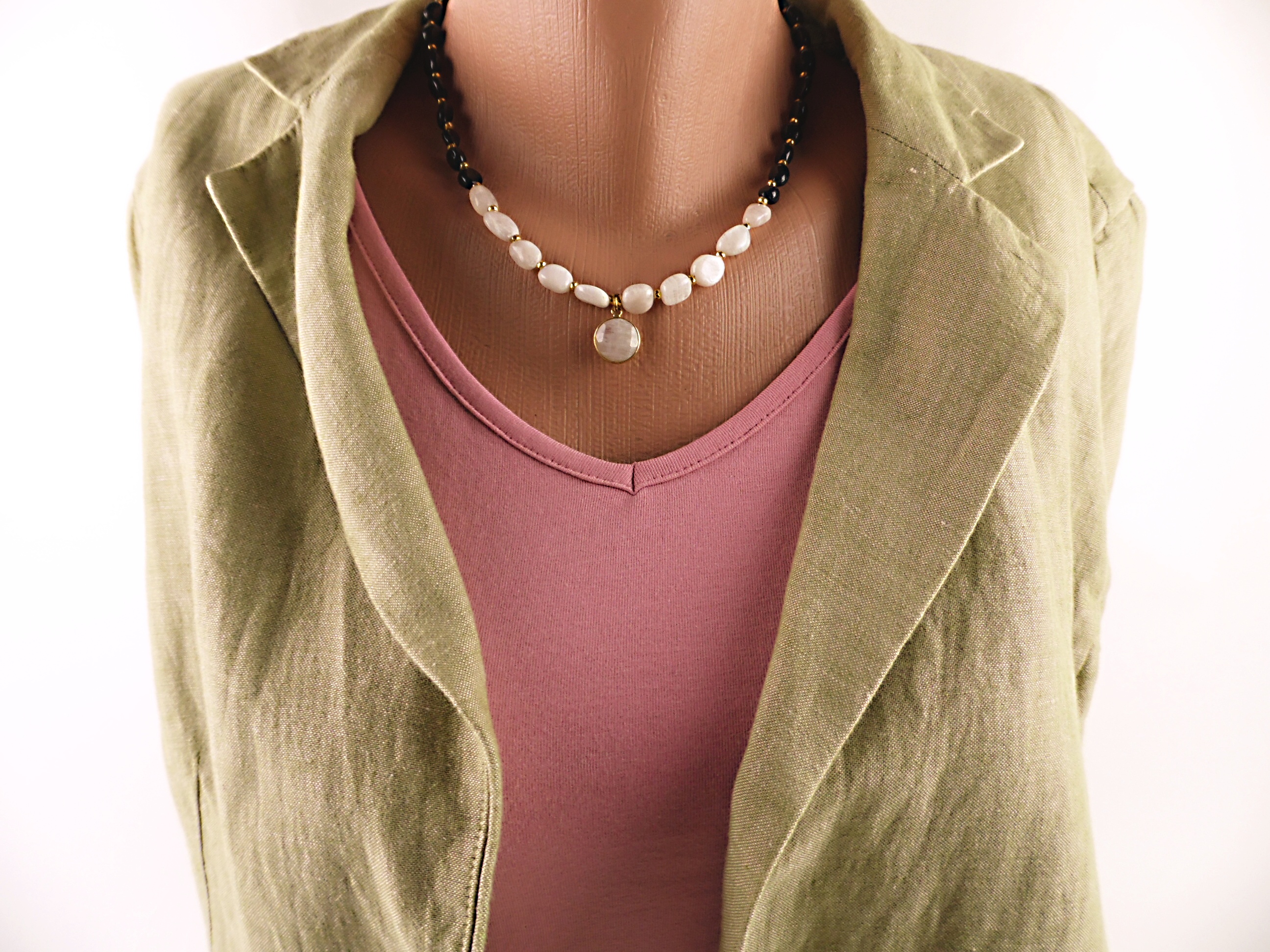 Naszyjnik z turmalinem - nr kat. 234