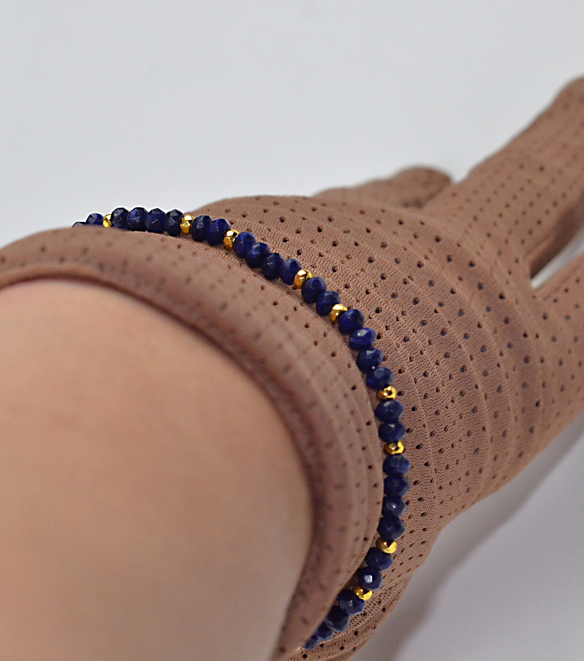 Bransoletka z jadeitem/agatem - nr kat. 231a