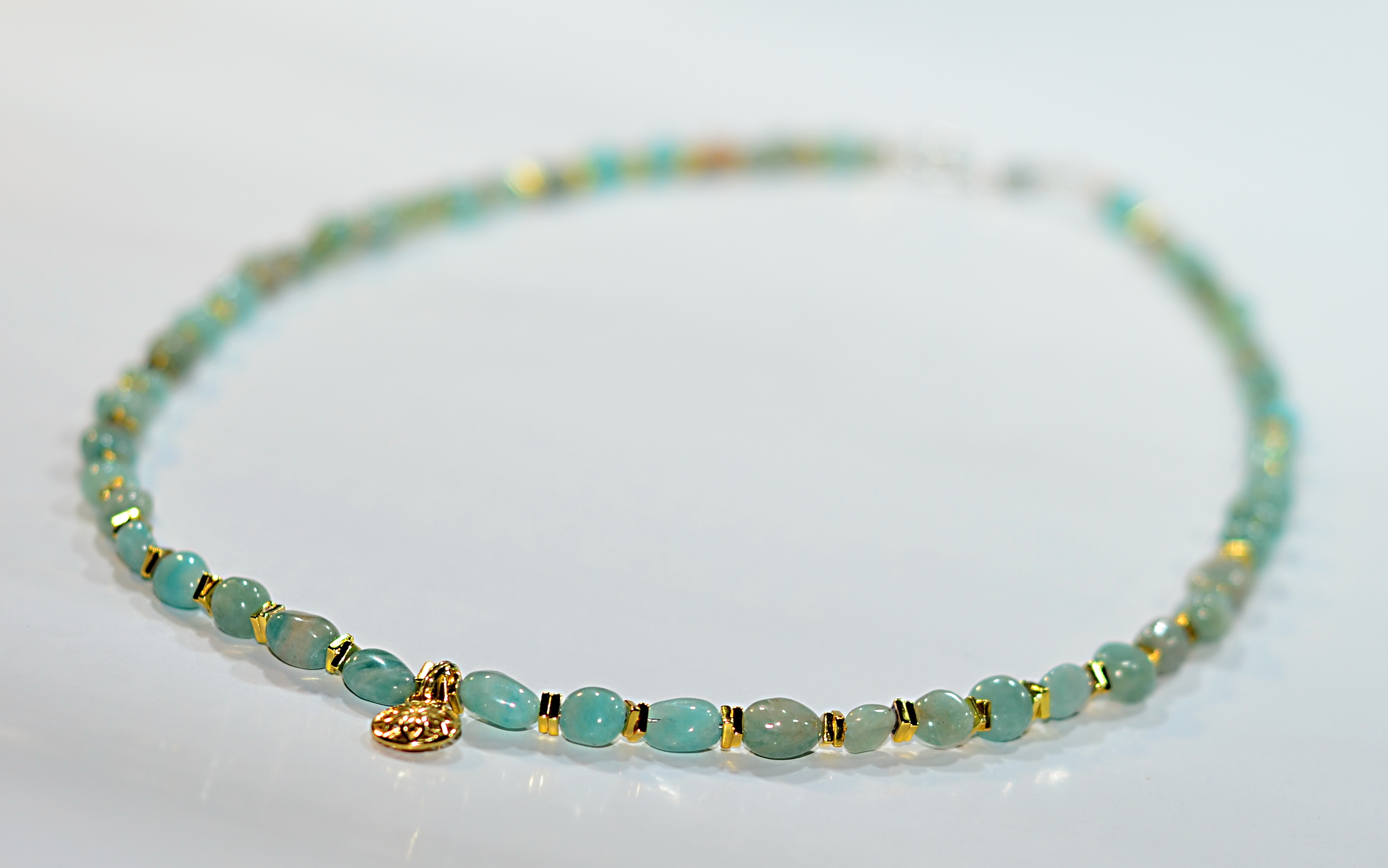 Naszyjnik z amazonitem - nr kat. 220