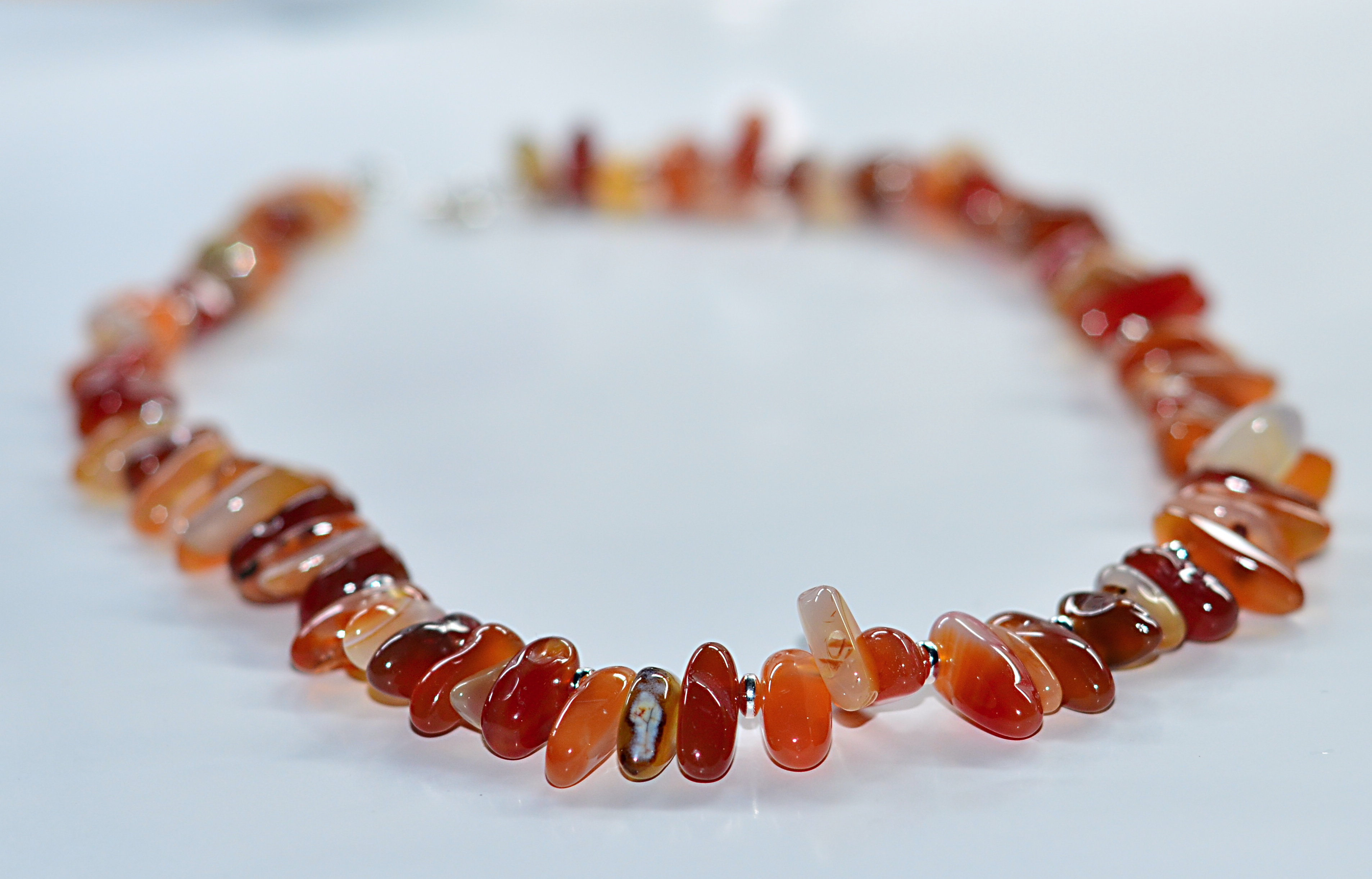 Naszyjnik z agatem - nr kat. 217