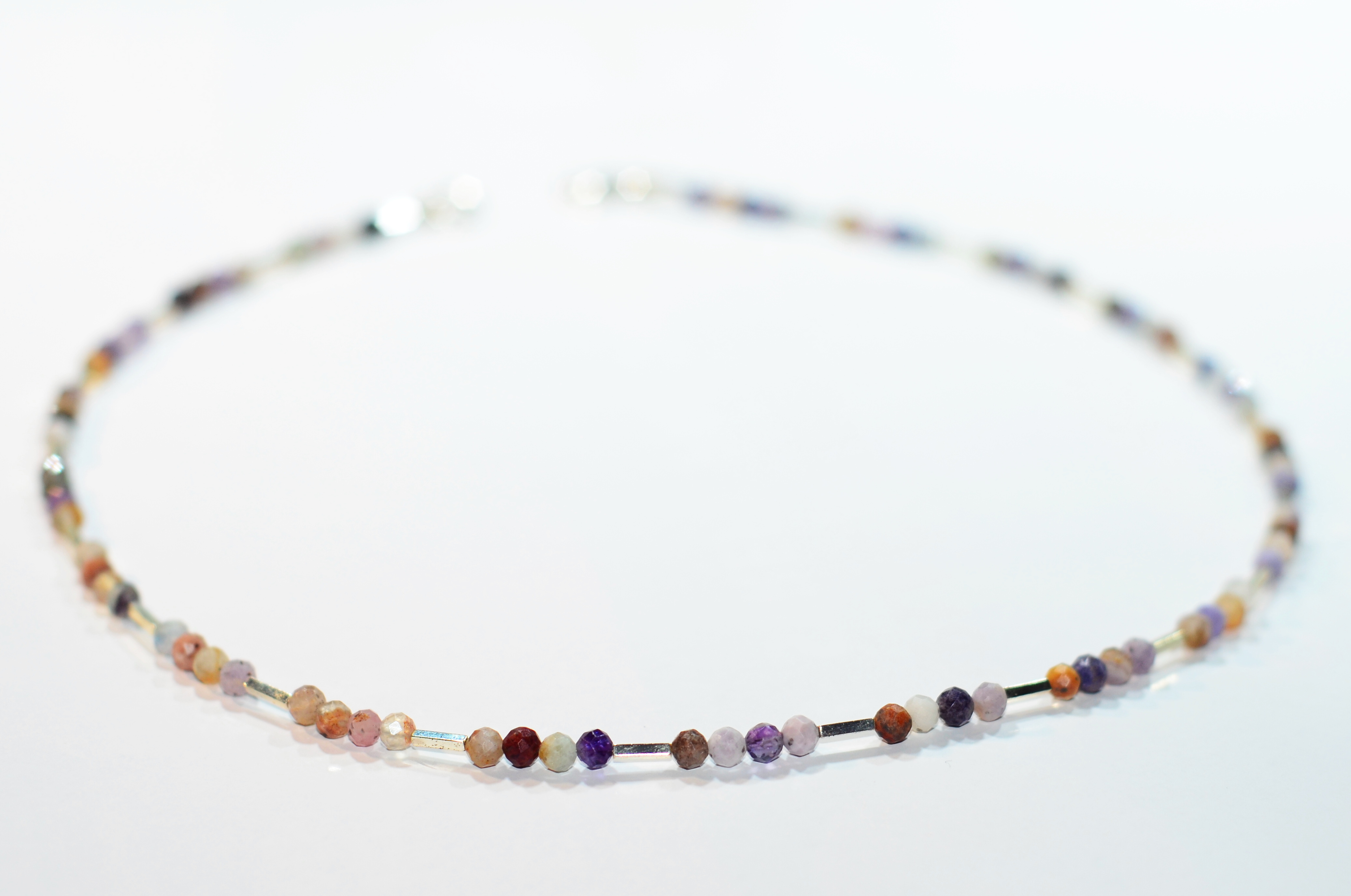 Naszyjnik i bransoletka z miksem kamieni - 144, 144a