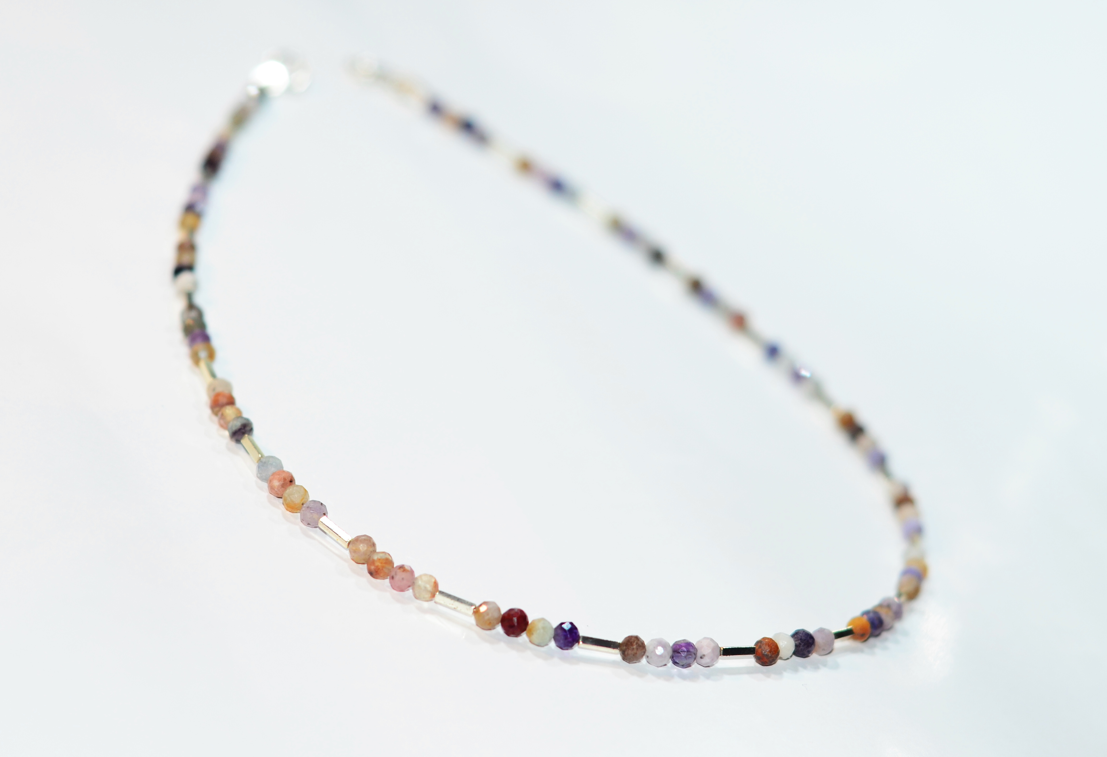 Naszyjnik i bransoletka z miksem kamieni - 144, 144a