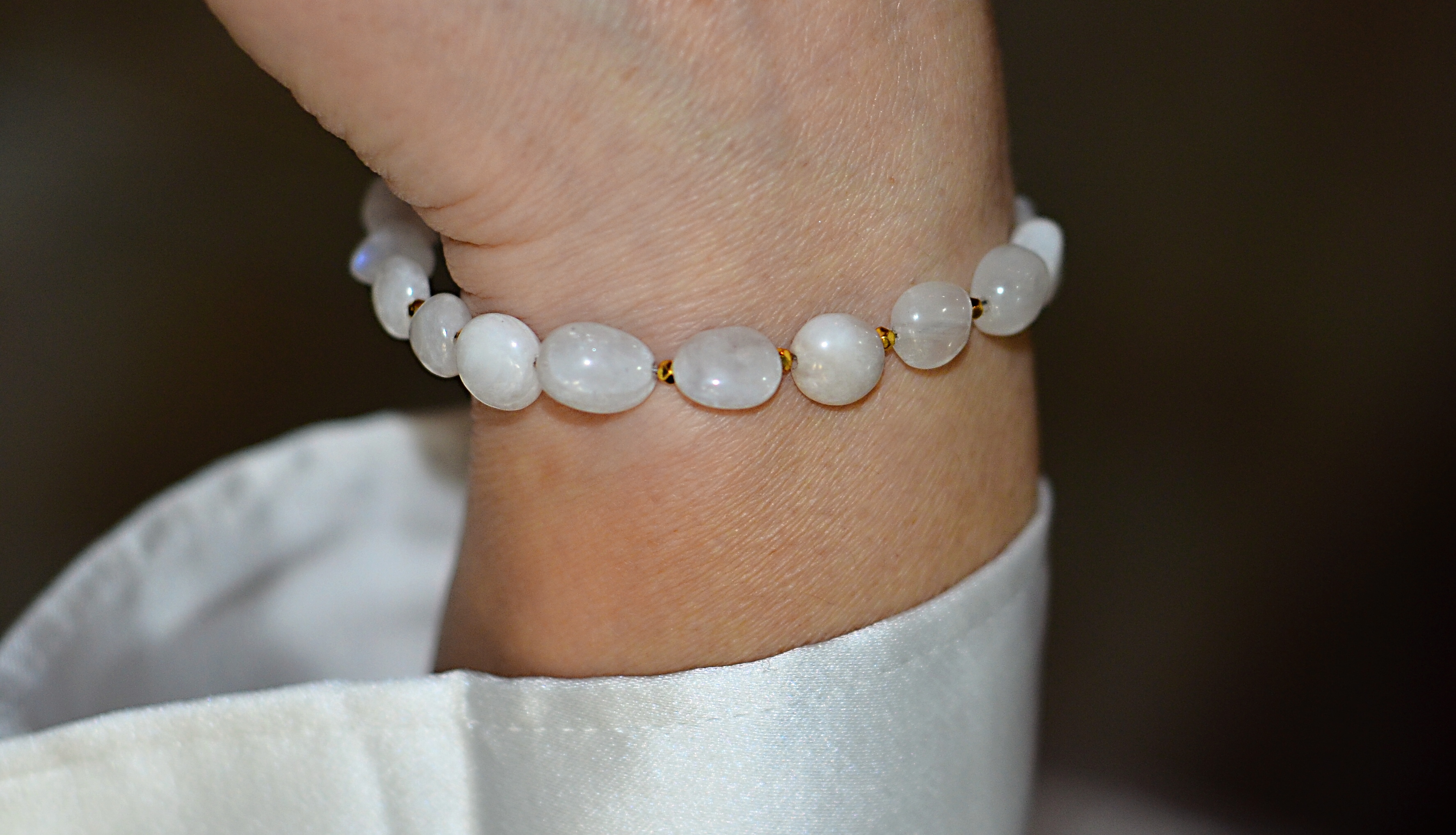 Bransoletka z kamieniem księżycowym - nr kat. 212a