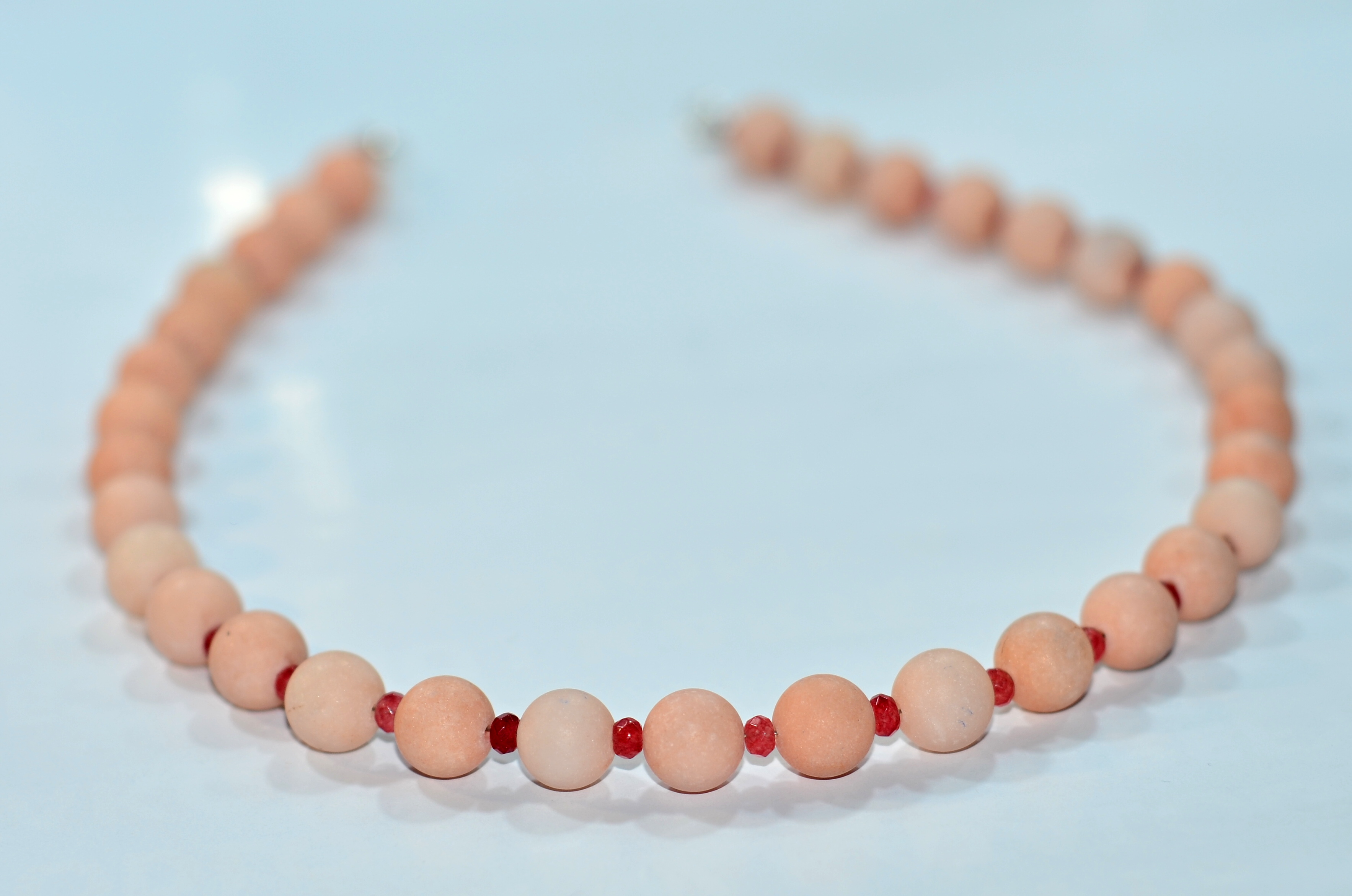 Naszyjnik i bransoletka z jadeitem - nr kat. 214, 214a