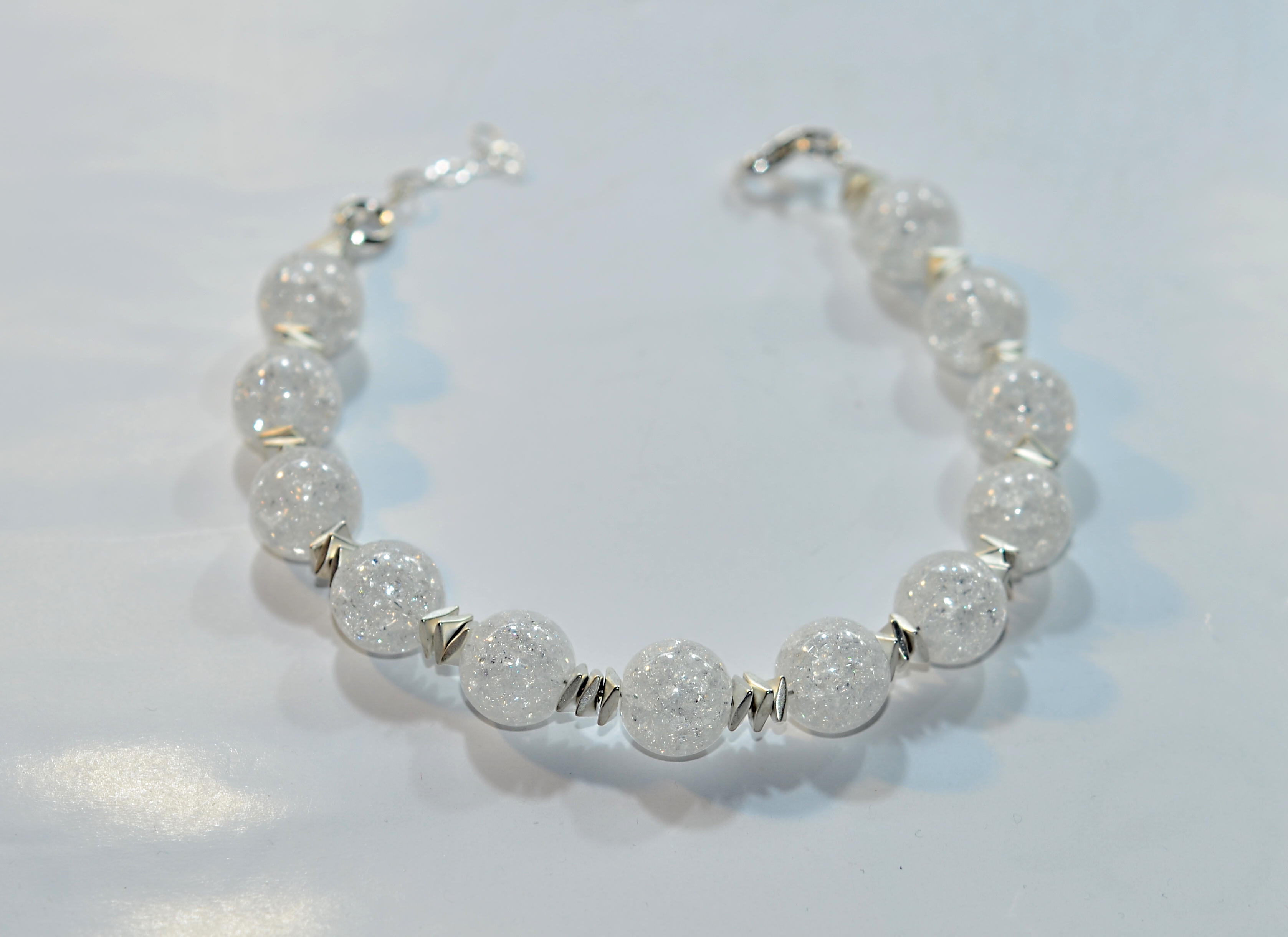 Biransoletka z kryształem górskim - nr kat. 195a