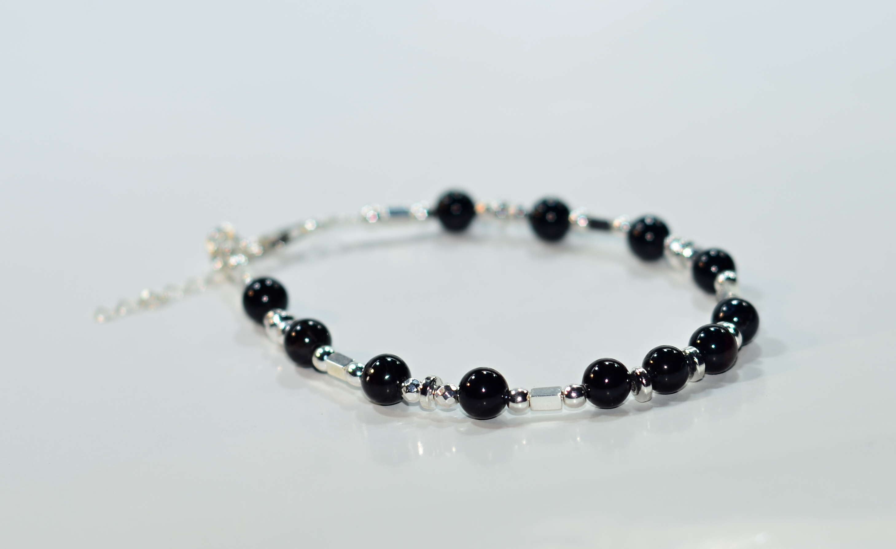 Naszyjnik i bransoletka z onyskem - nr kat. 197, 197a