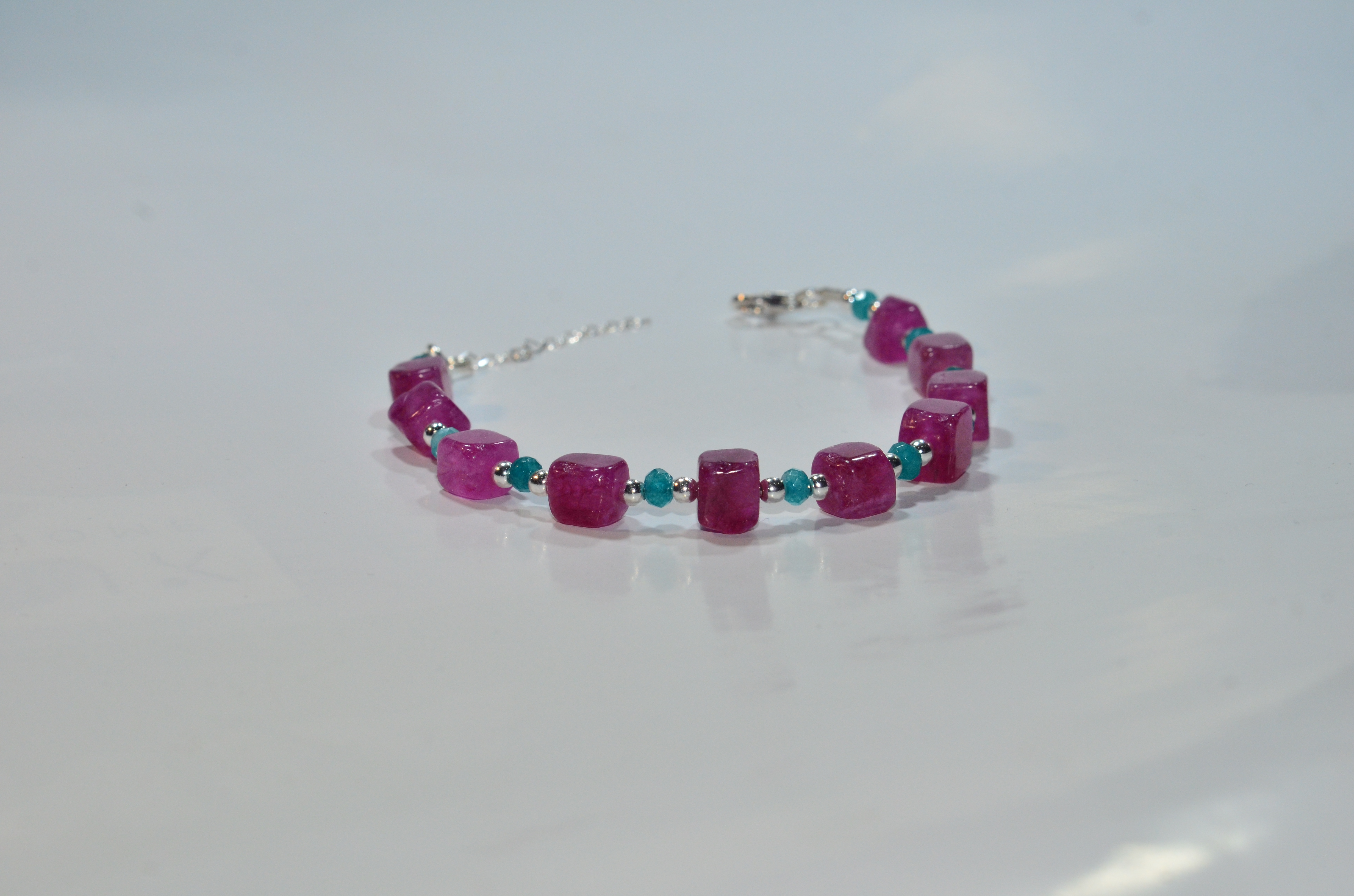 Naszyjnik i bransoletka z agatem - nr kat. 116, 116a