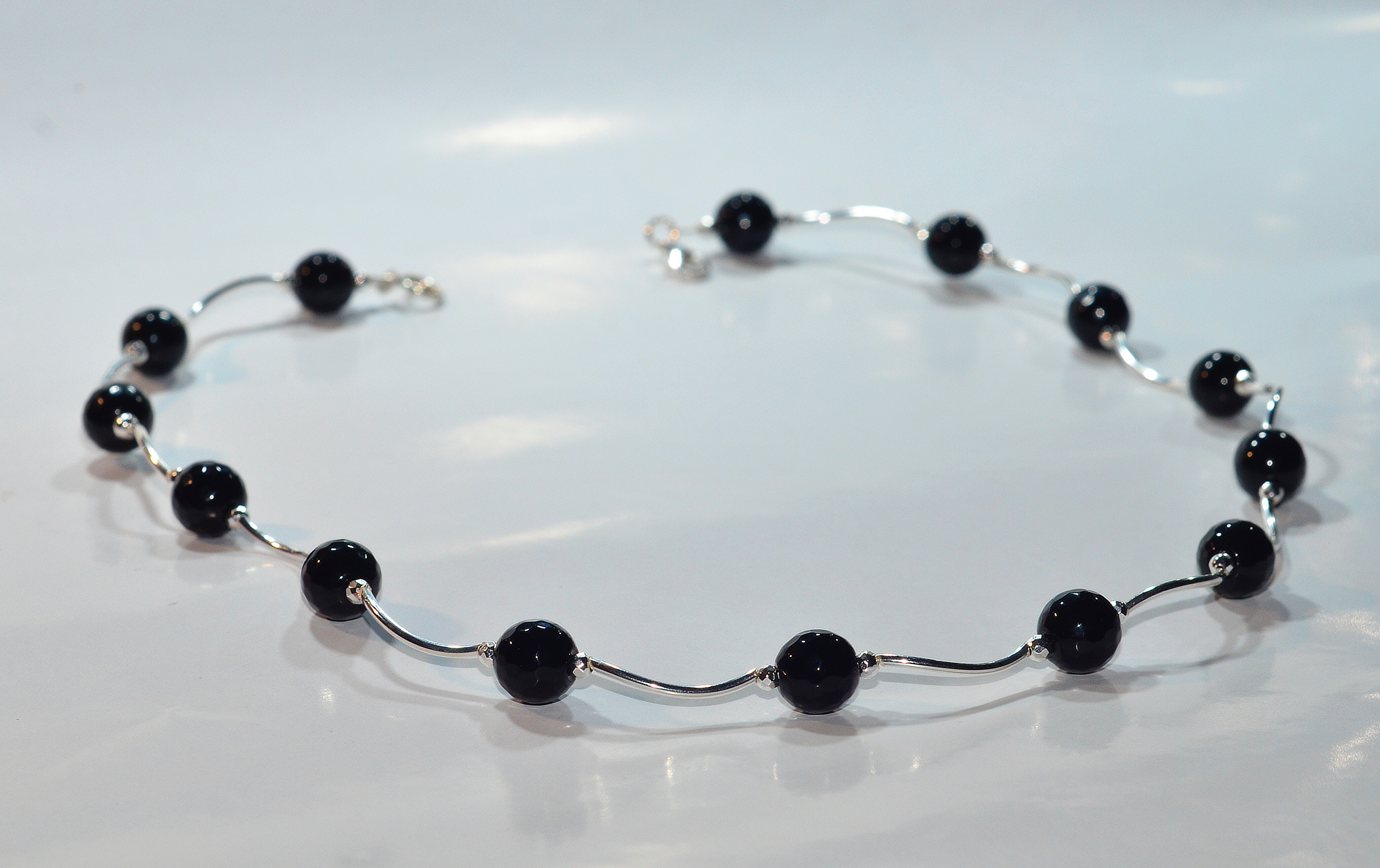 Naszyjnik z onyksem - nr kat. 130