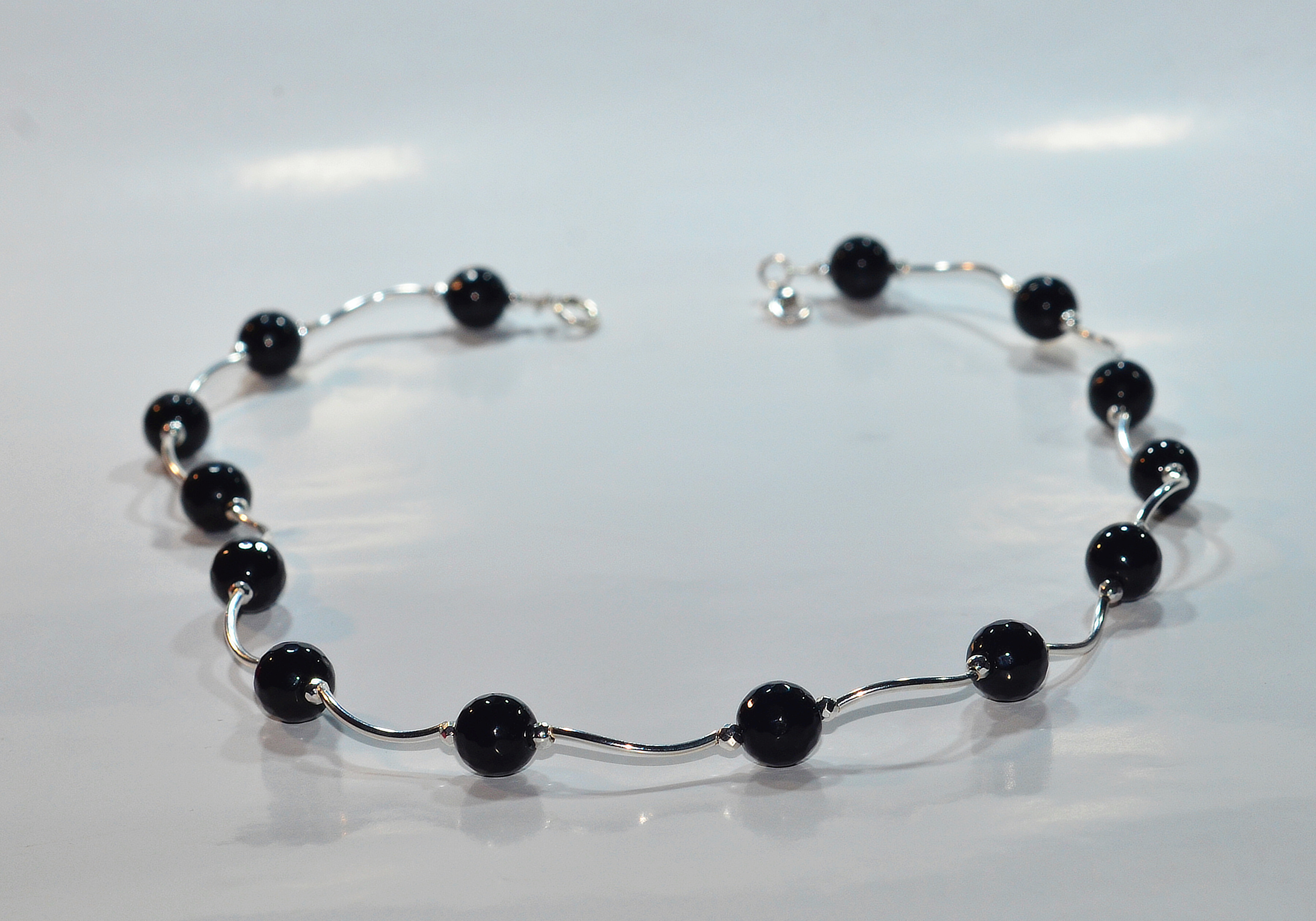 Naszyjnik z onyksem - nr kat. 130