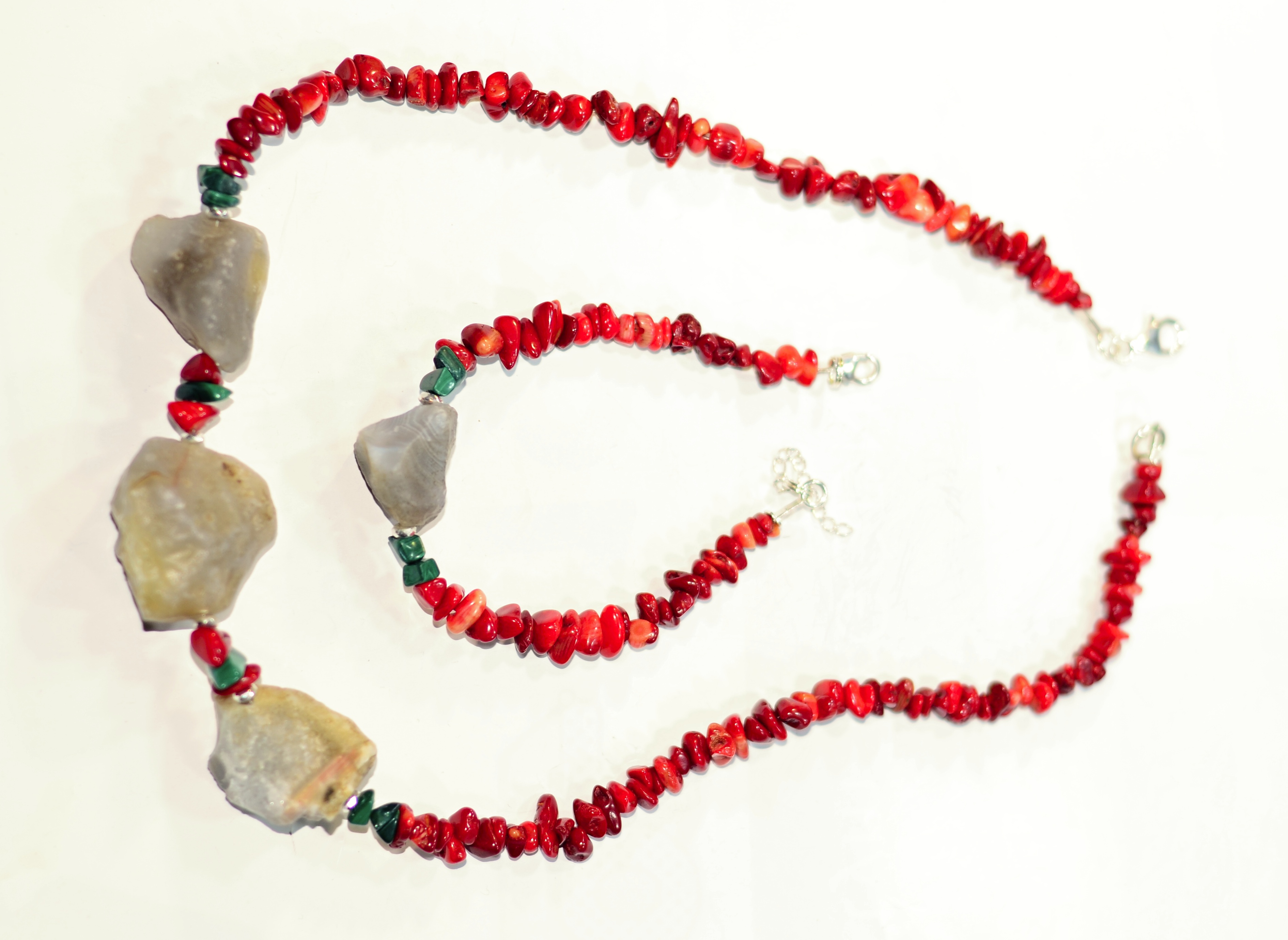 Bransoletka z agatem - nr kat. 43a