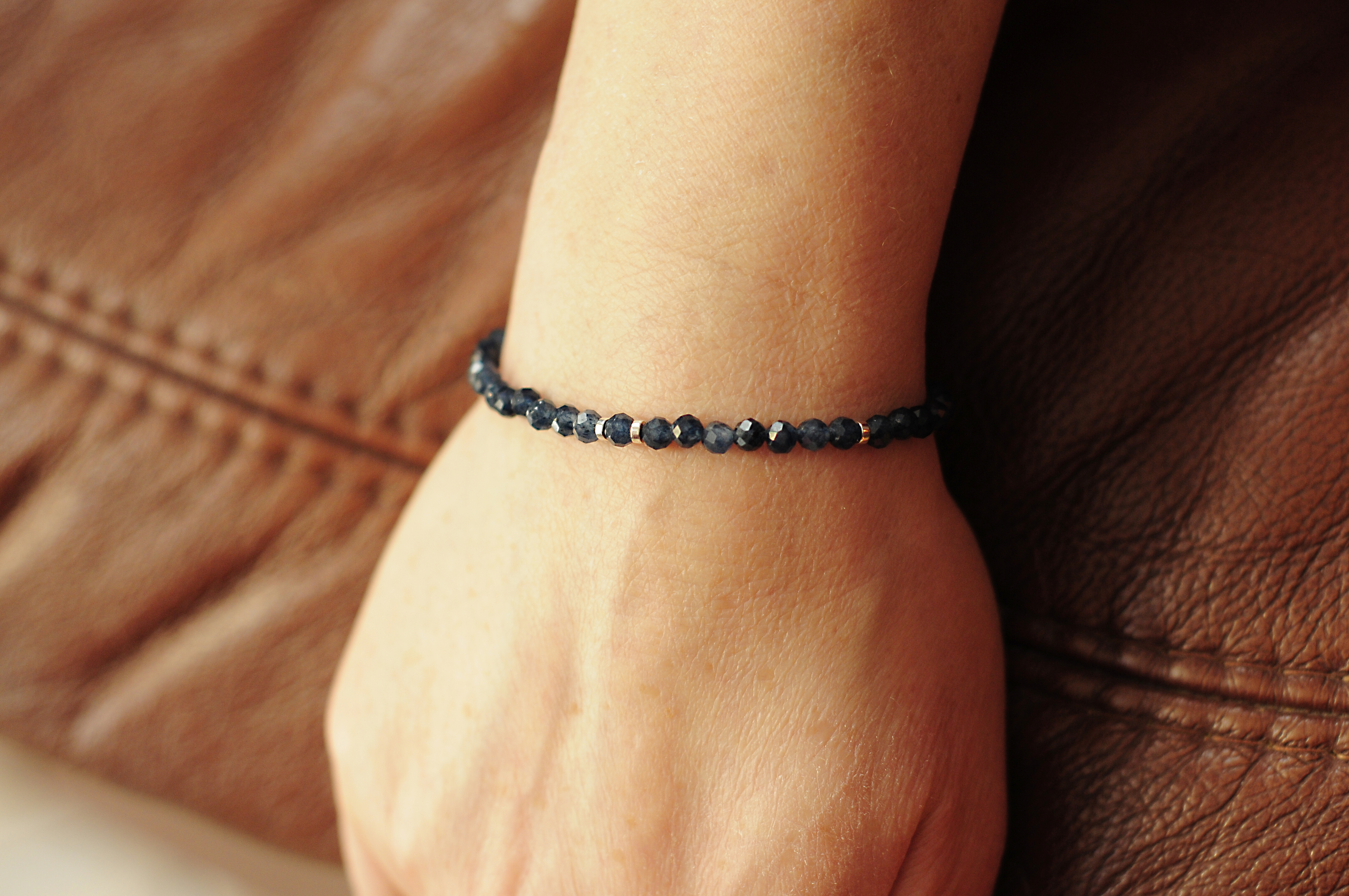 Bransoletka z szafirem - nr kat. 370a