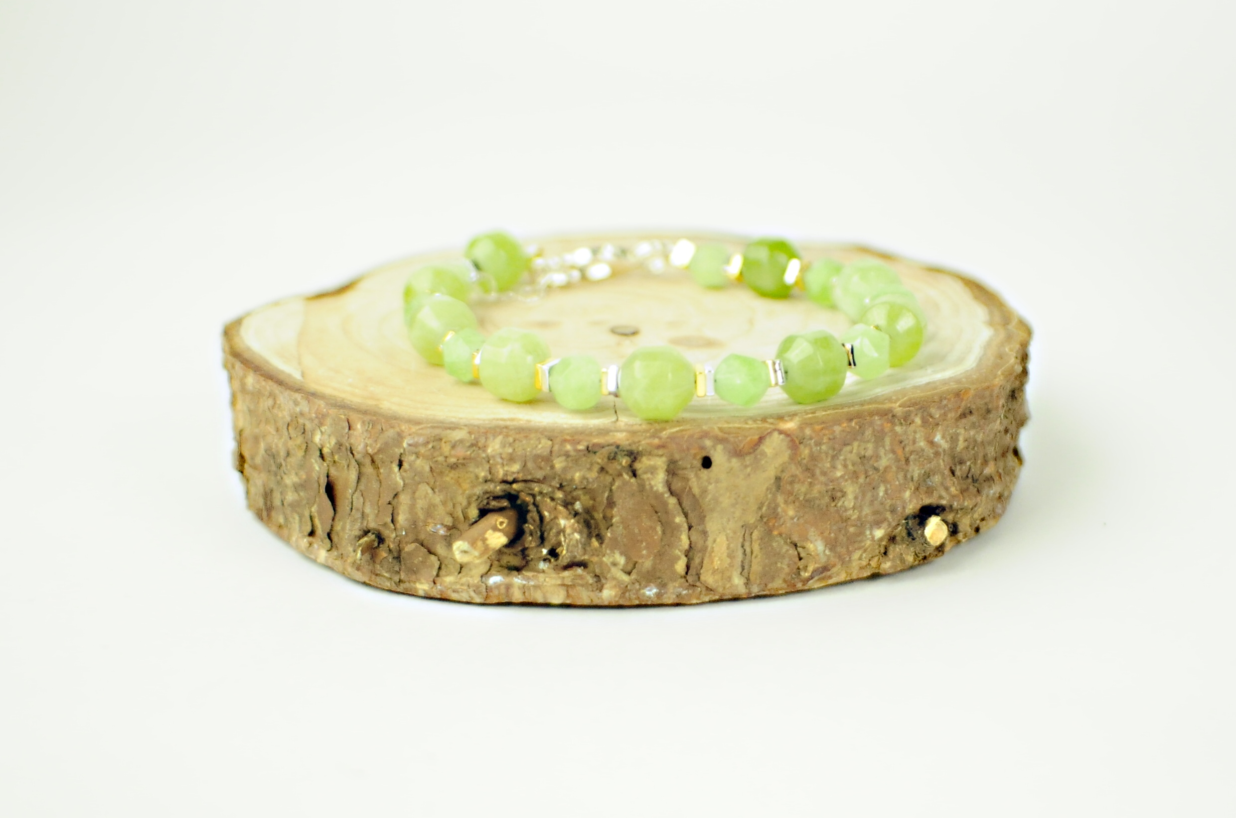 Bransoletka z oliwinem - 365a