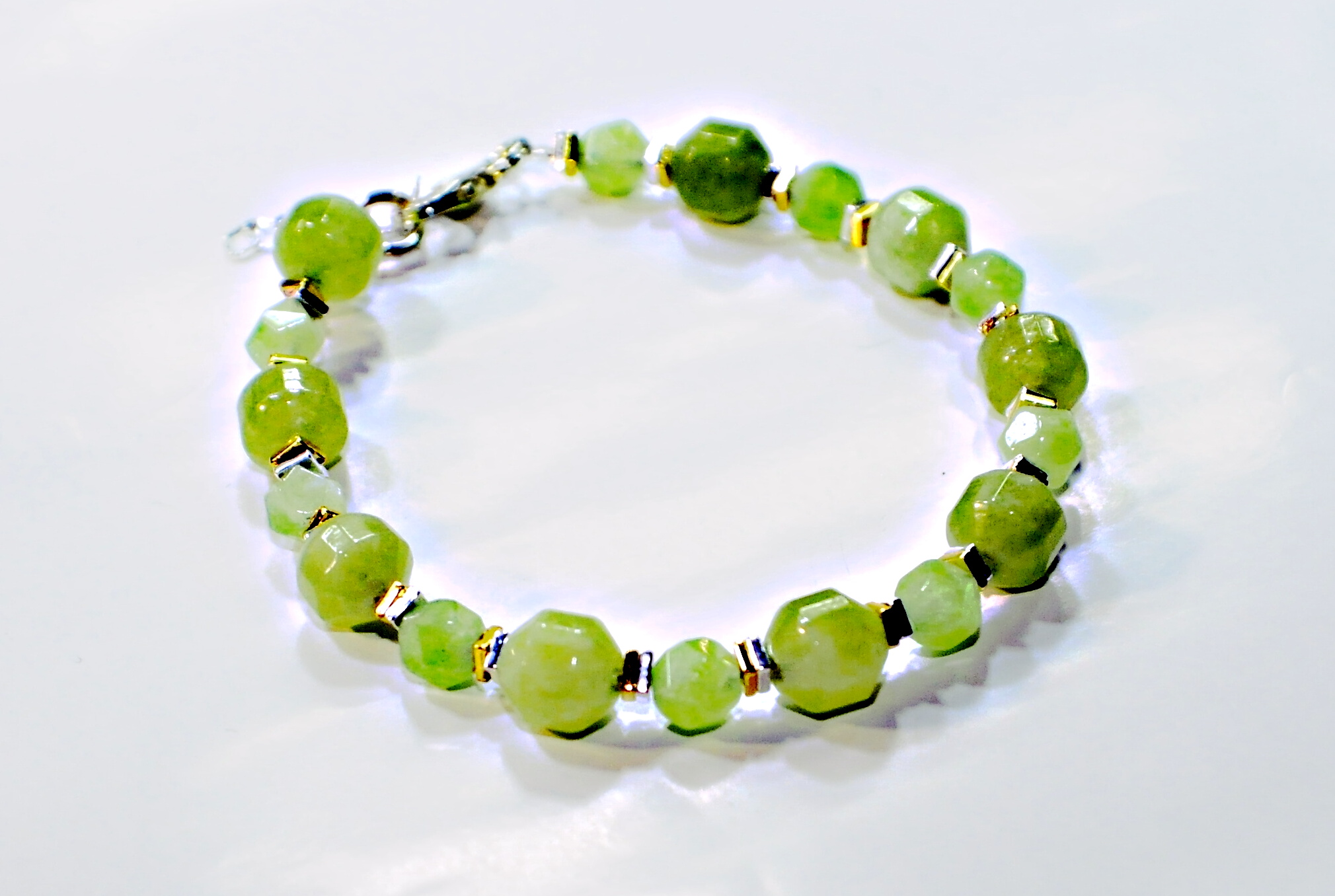 Bransoletka z oliwinem - 365a