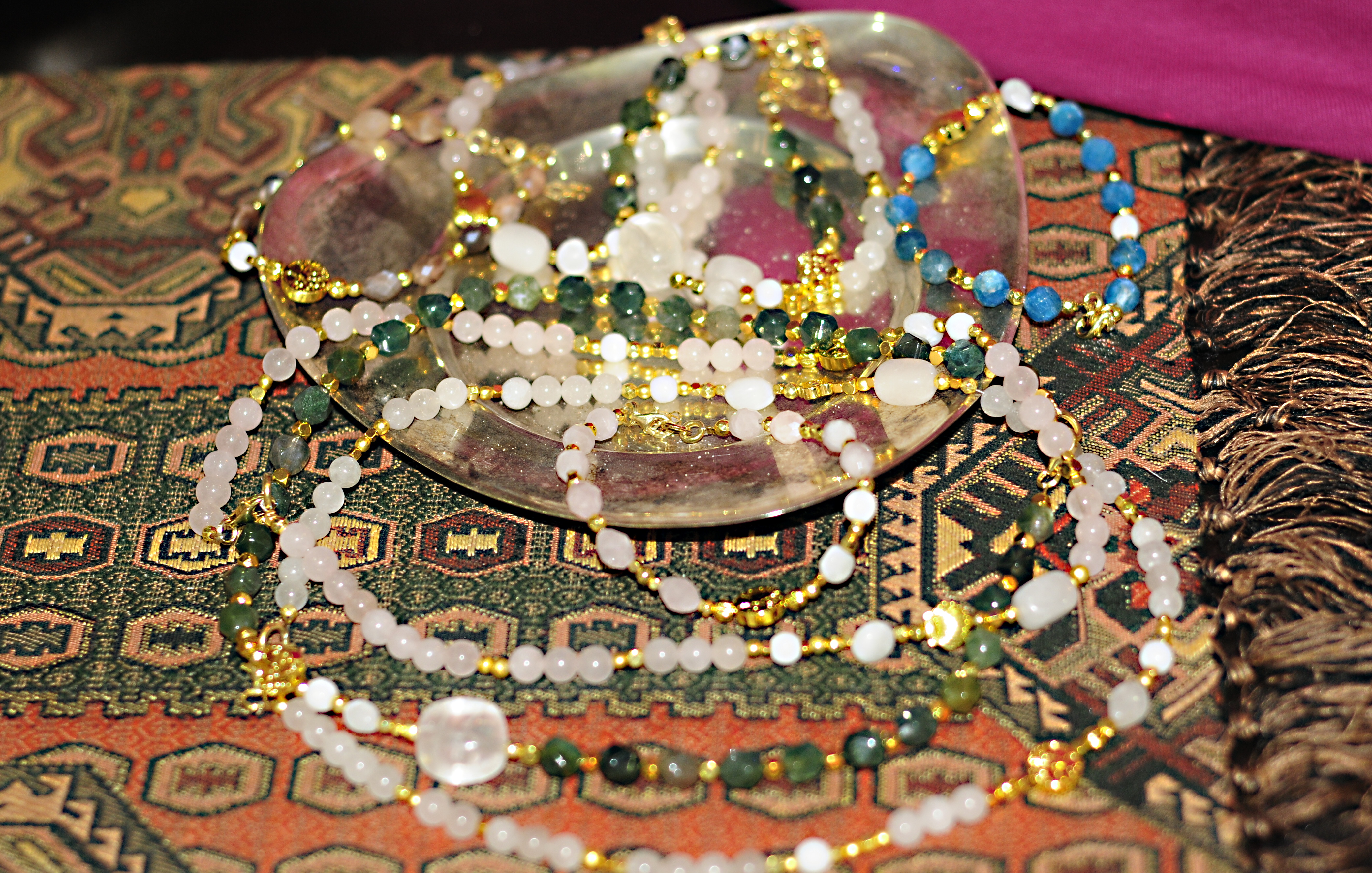 Naszyjnik z agatem - nr kat. 376