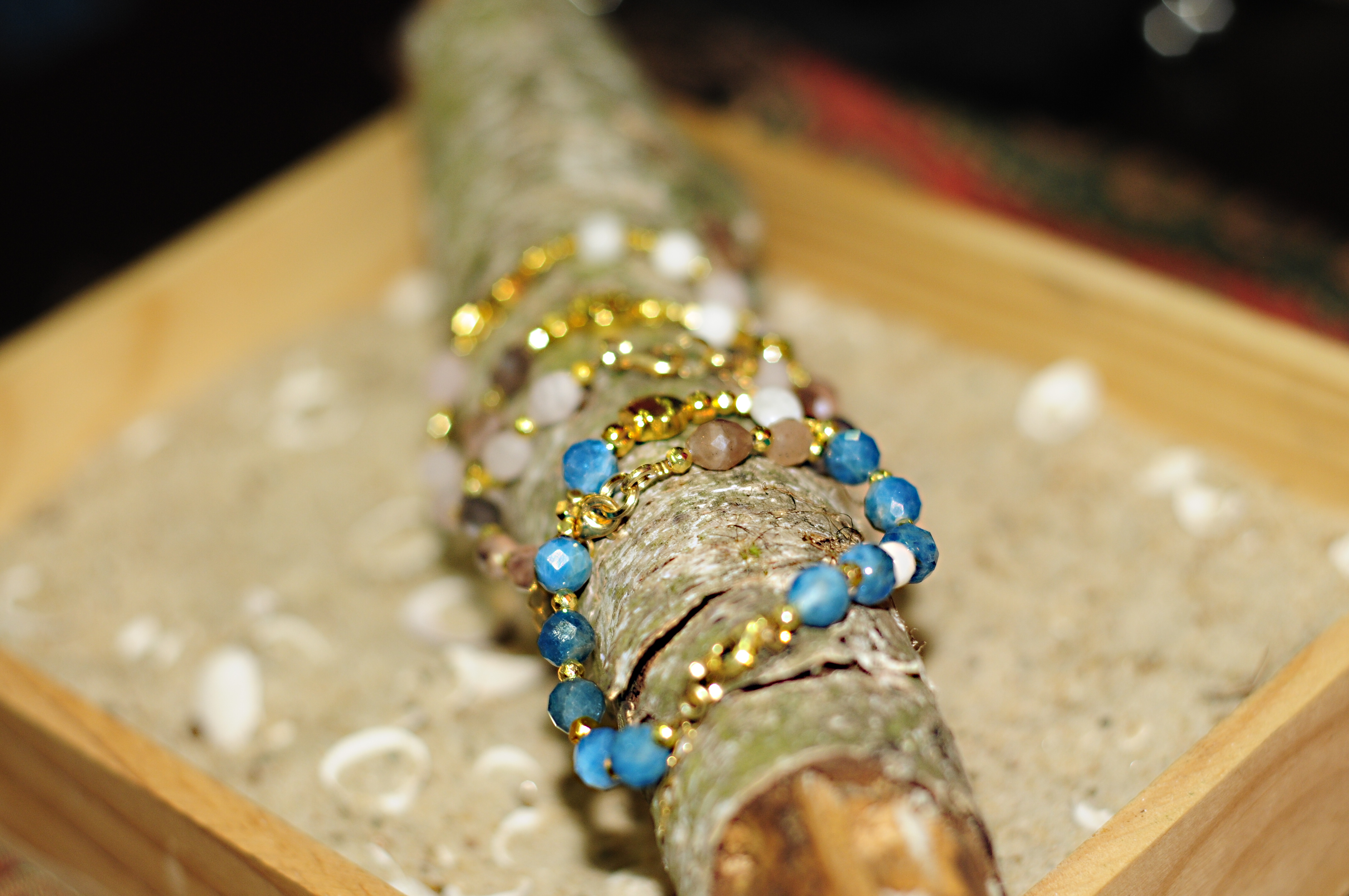 Bransoletka z apatytem - 380a