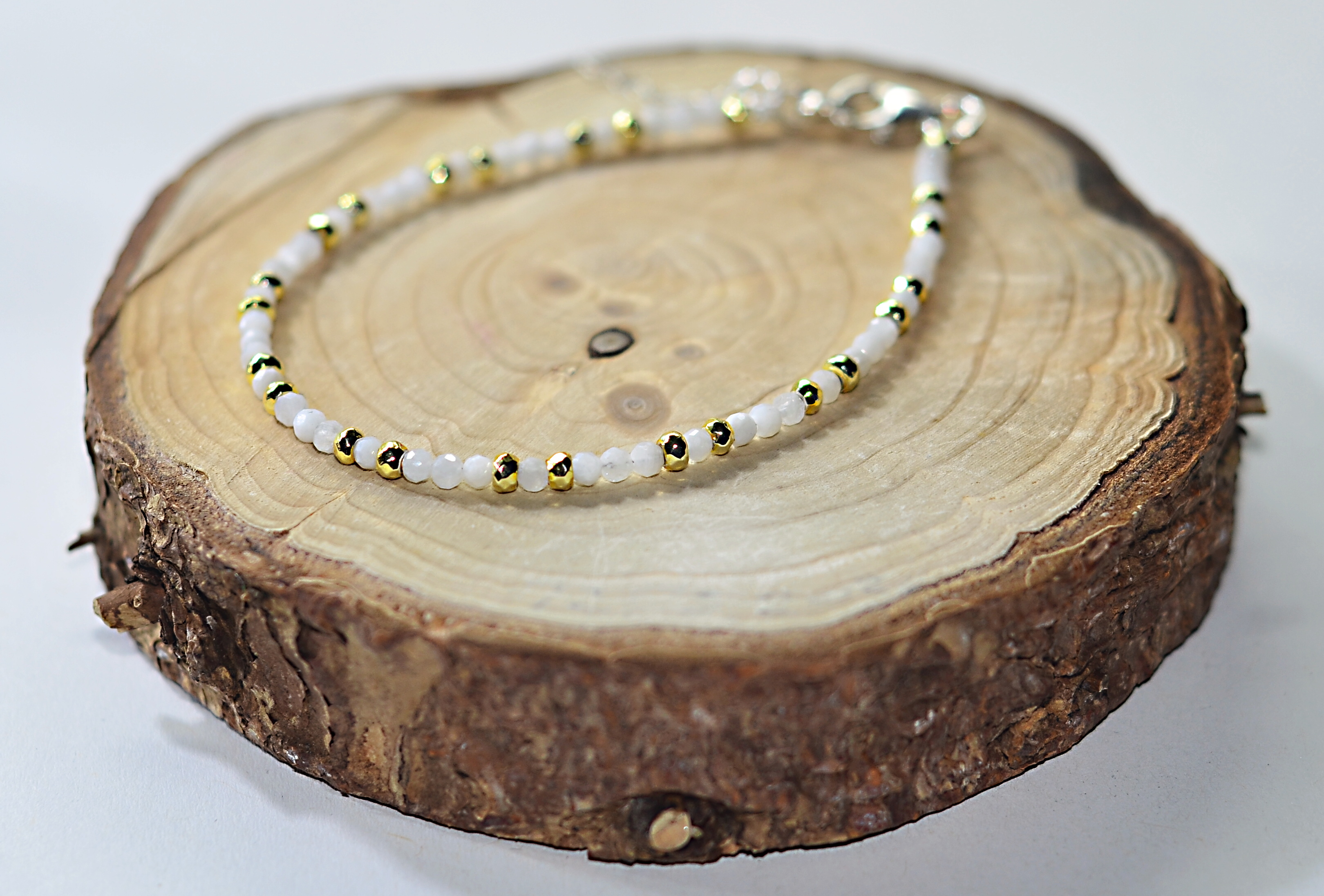 Bransoletka z kamieniem księżycowym - 354a