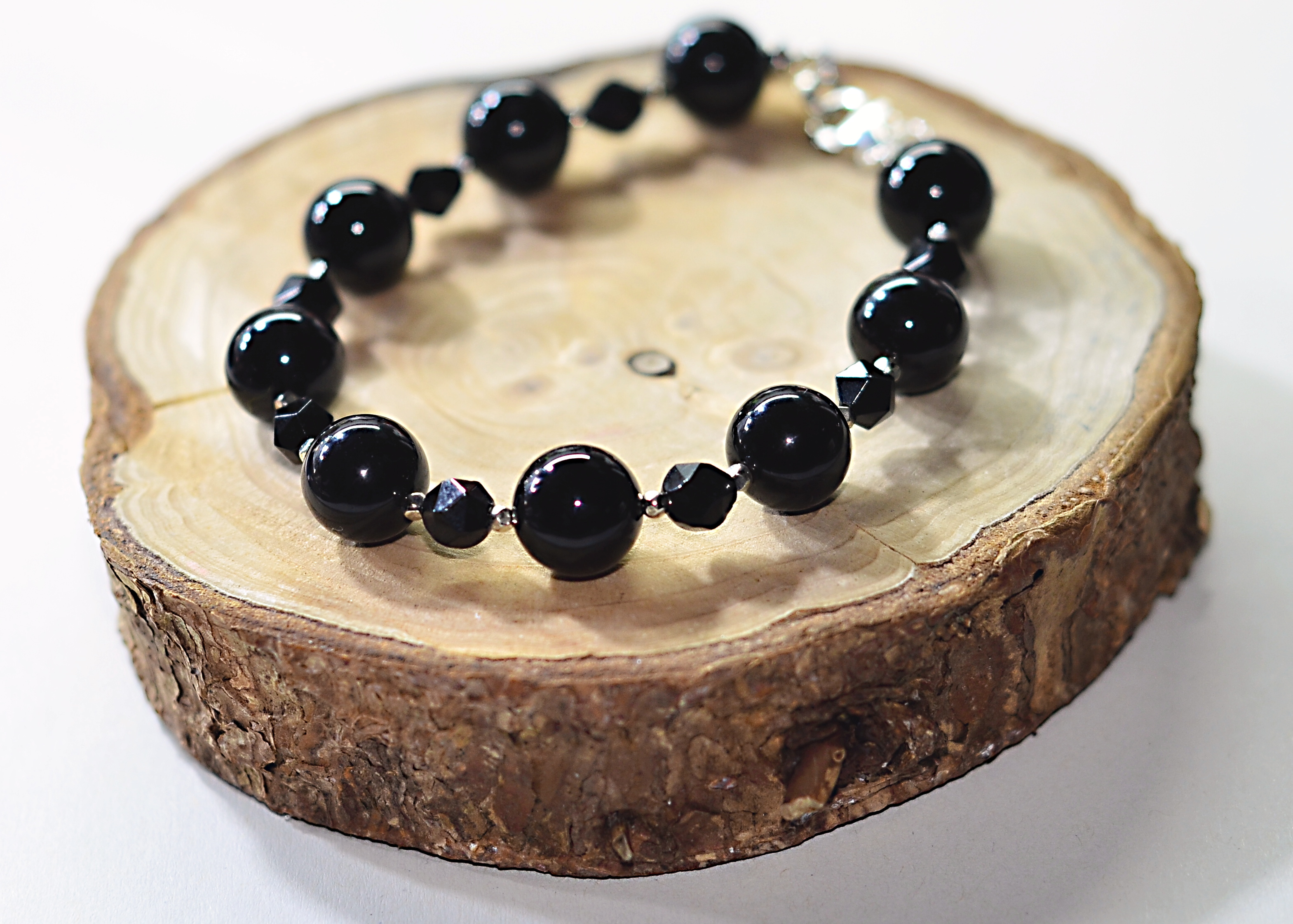 Bransoletka z onyksem - 353a