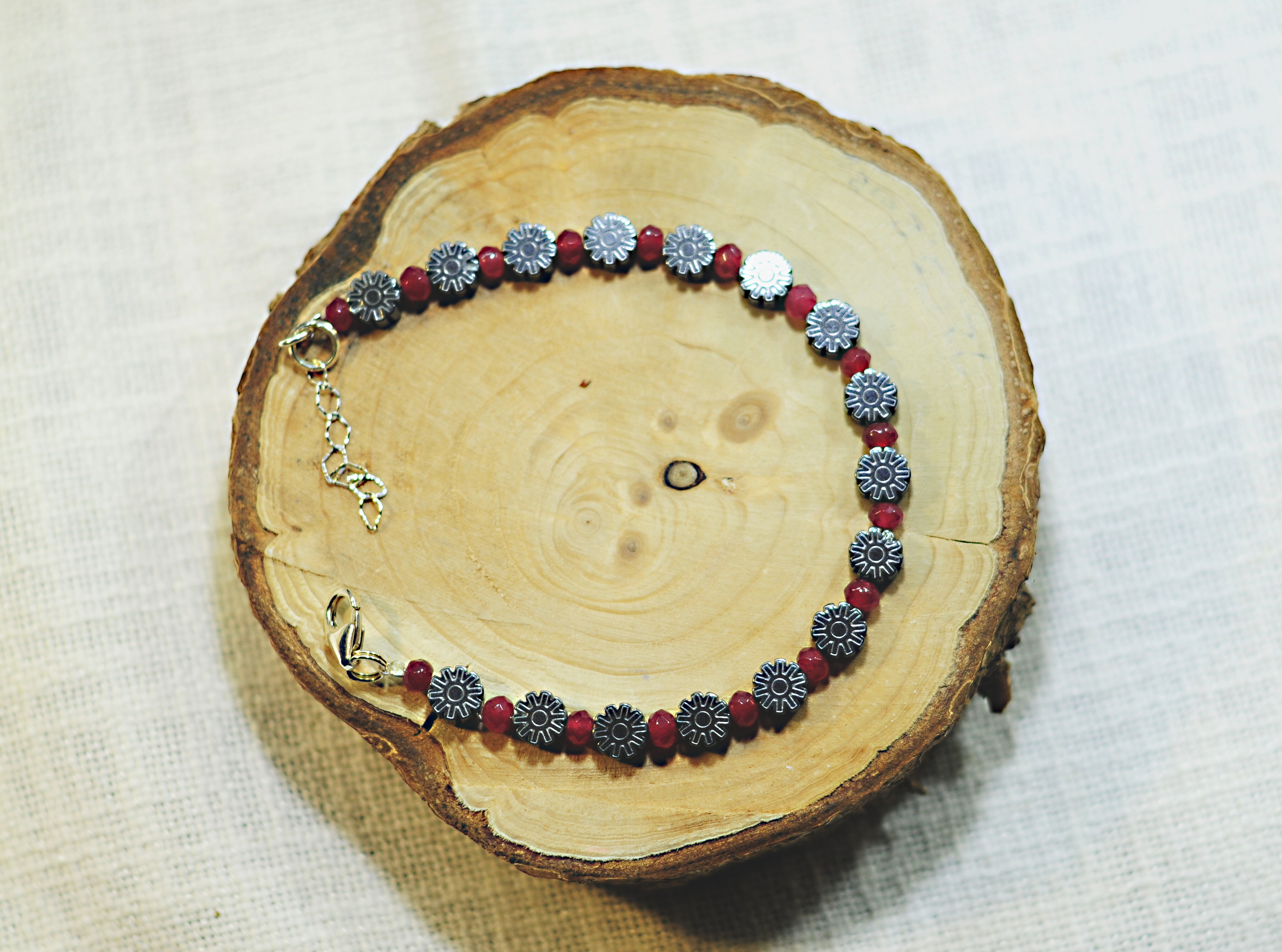 Bransoletka z agatem - 360a