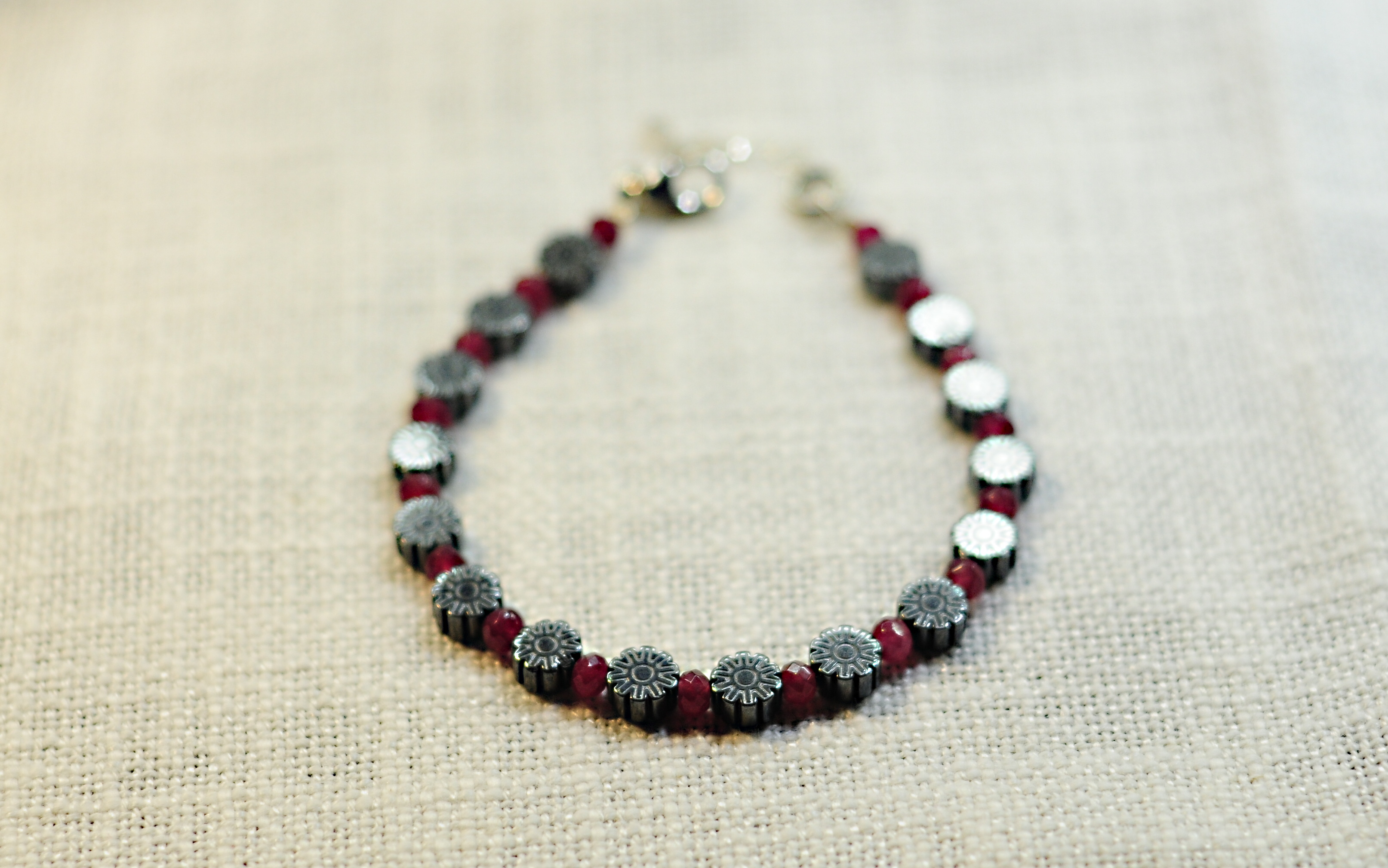 Bransoletka z agatem - 360a