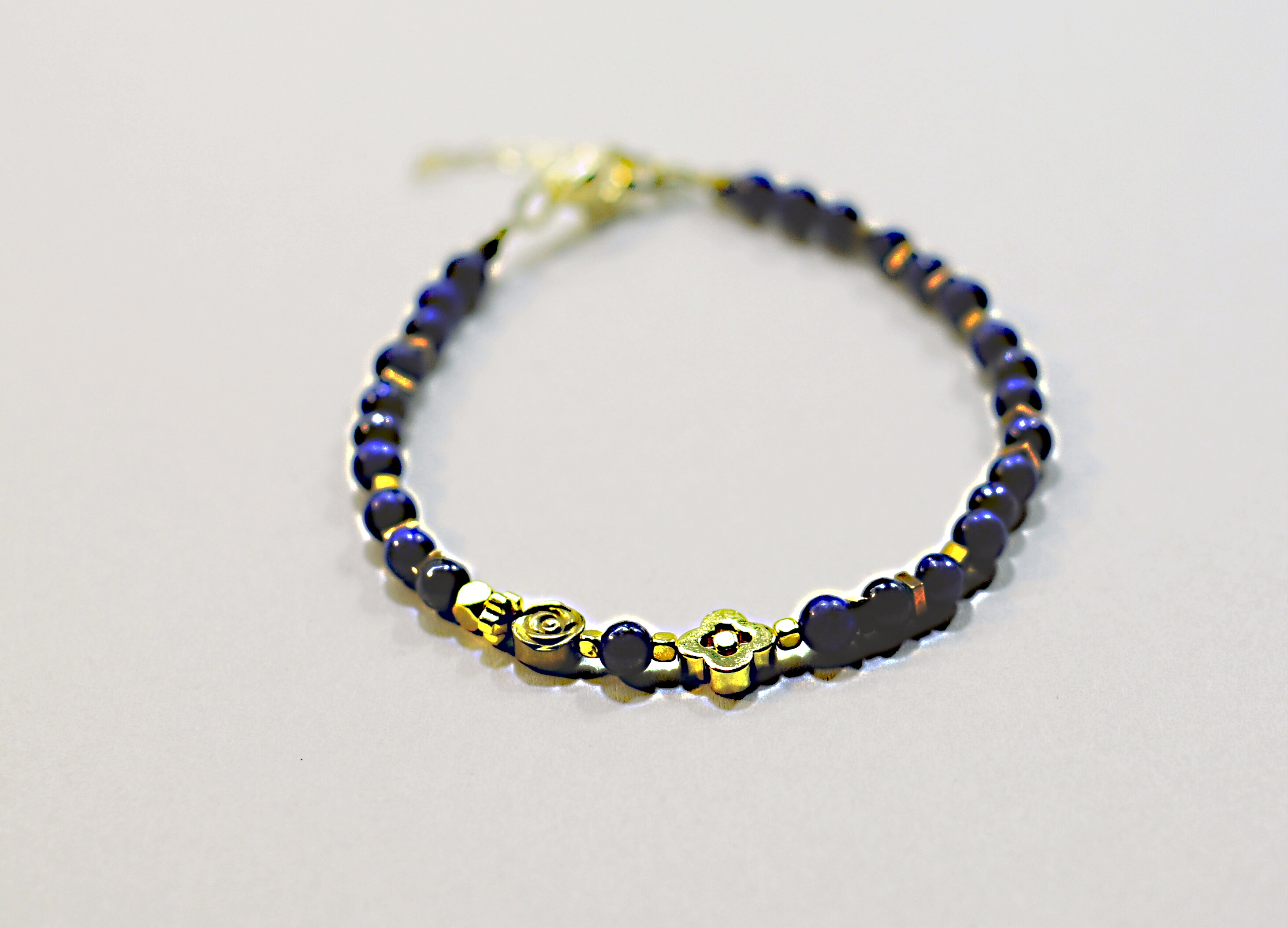 Bransoletka z lapis lazuli - nr kat. 386a