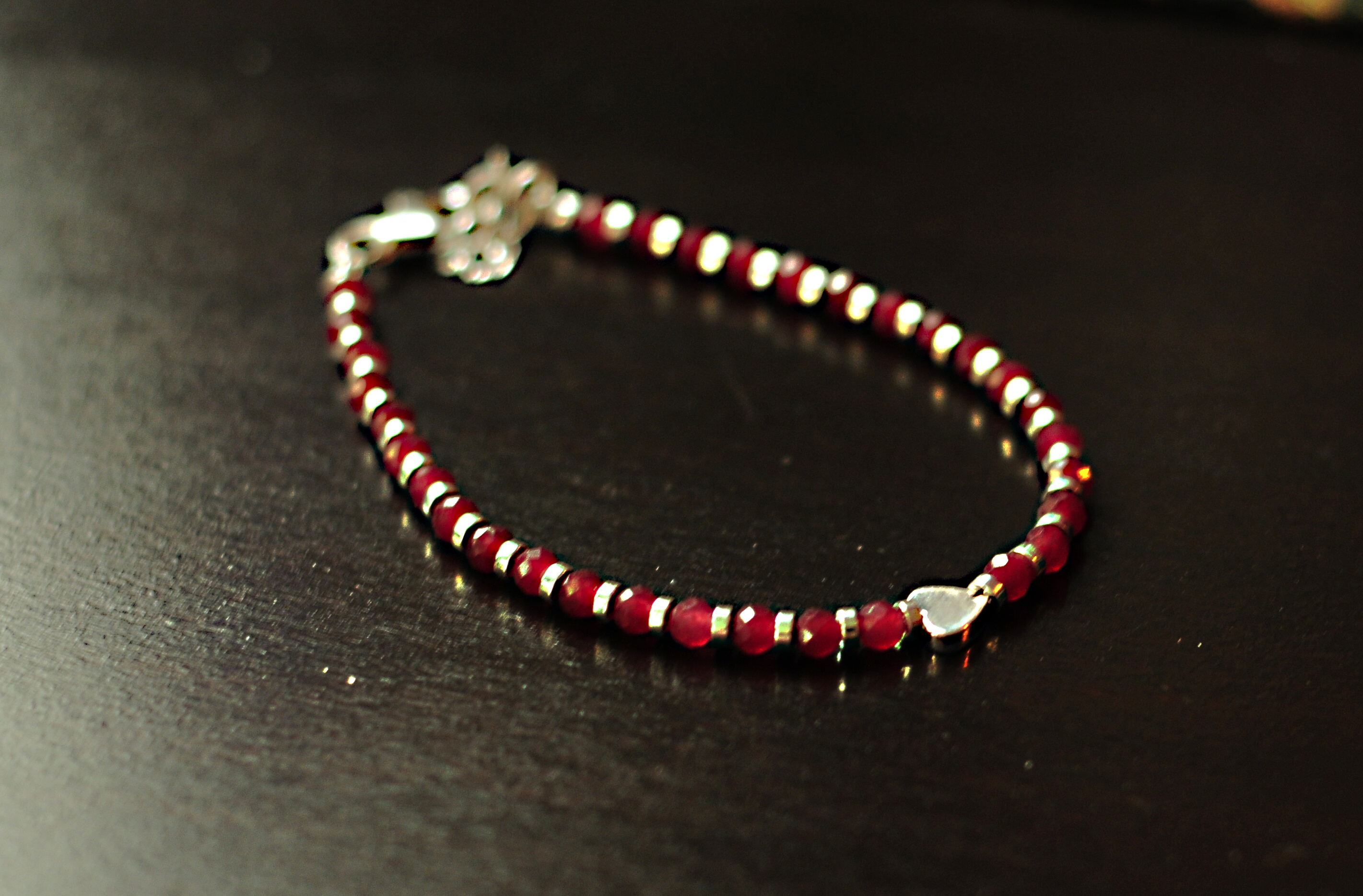 Bransoletka z chalcedonem - nr kat. 391a