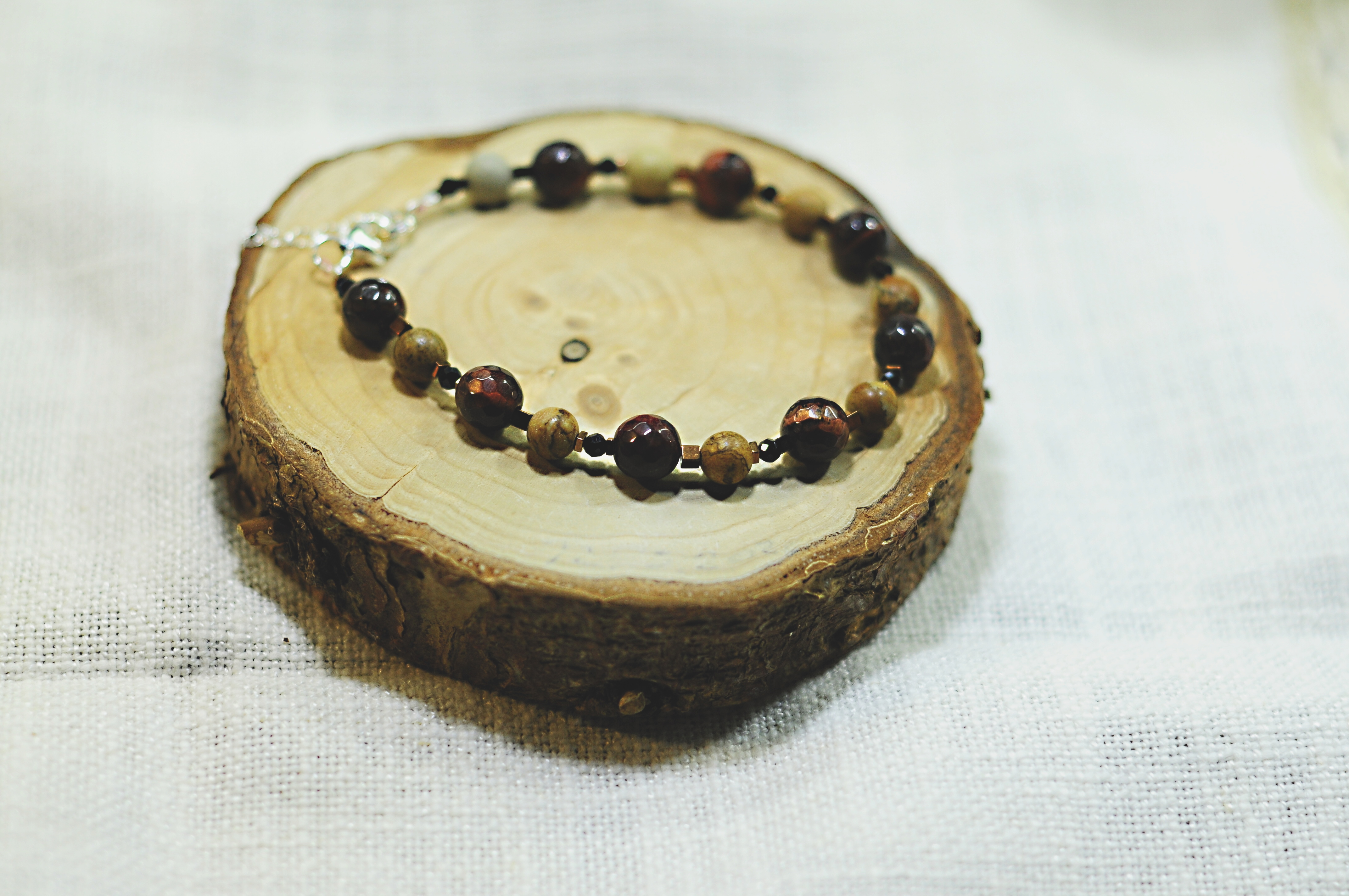 Bransoletka z jaspisem - nr kat. 394a