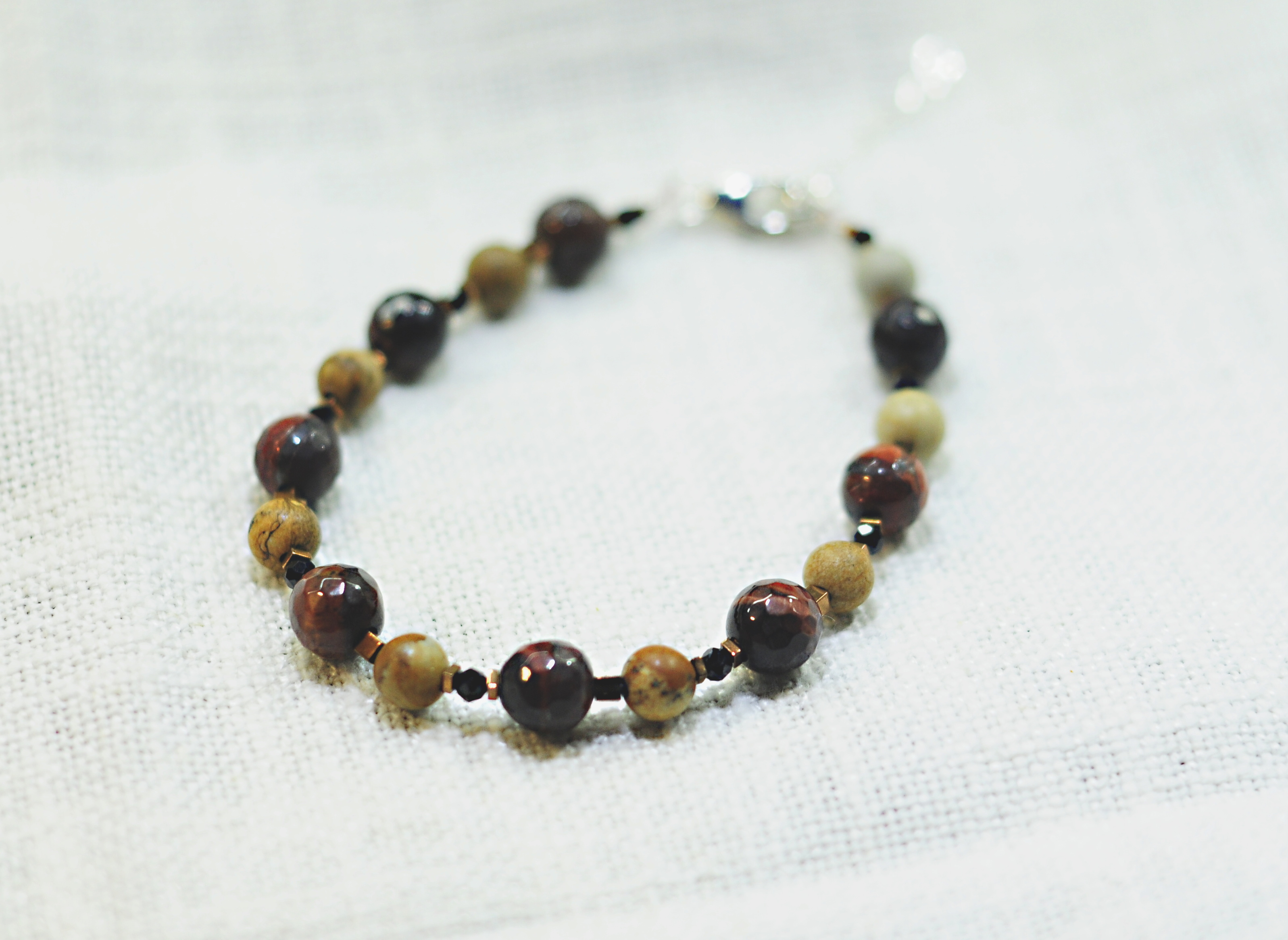 Bransoletka z jaspisem - nr kat. 394a